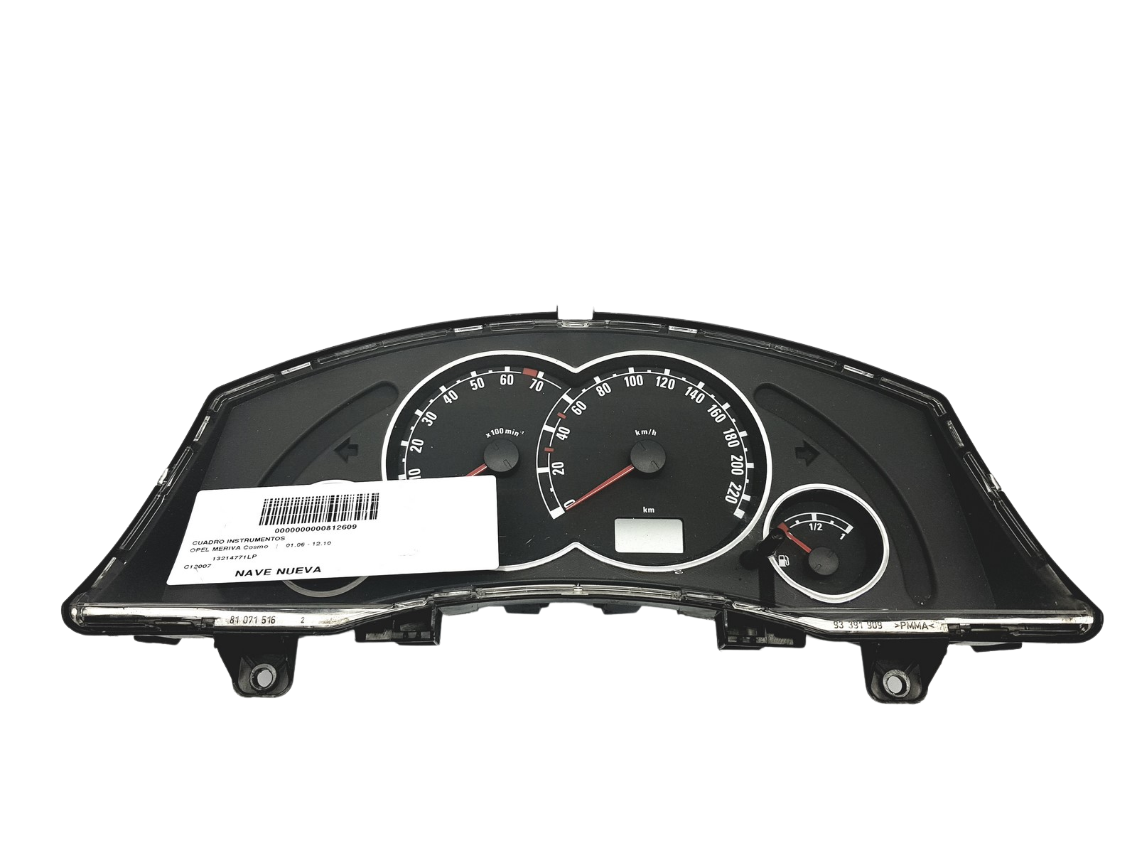 Speedometer/Instrument Cluster Opel Meriva 13214771LP 110080162039 54957 main product photo