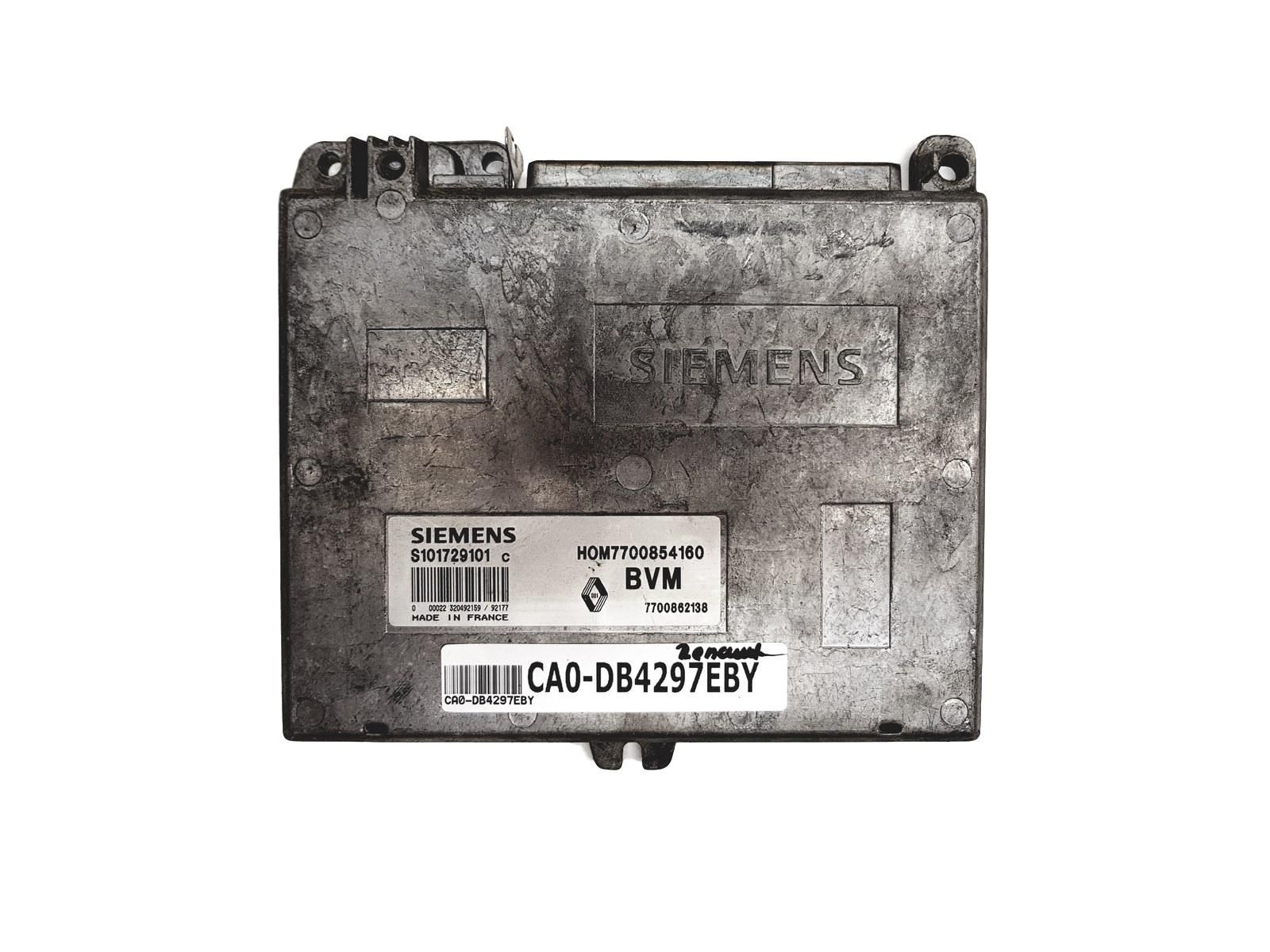 Controller S101729101C 7700854160 7700862138 Renault Siemens main product photo
