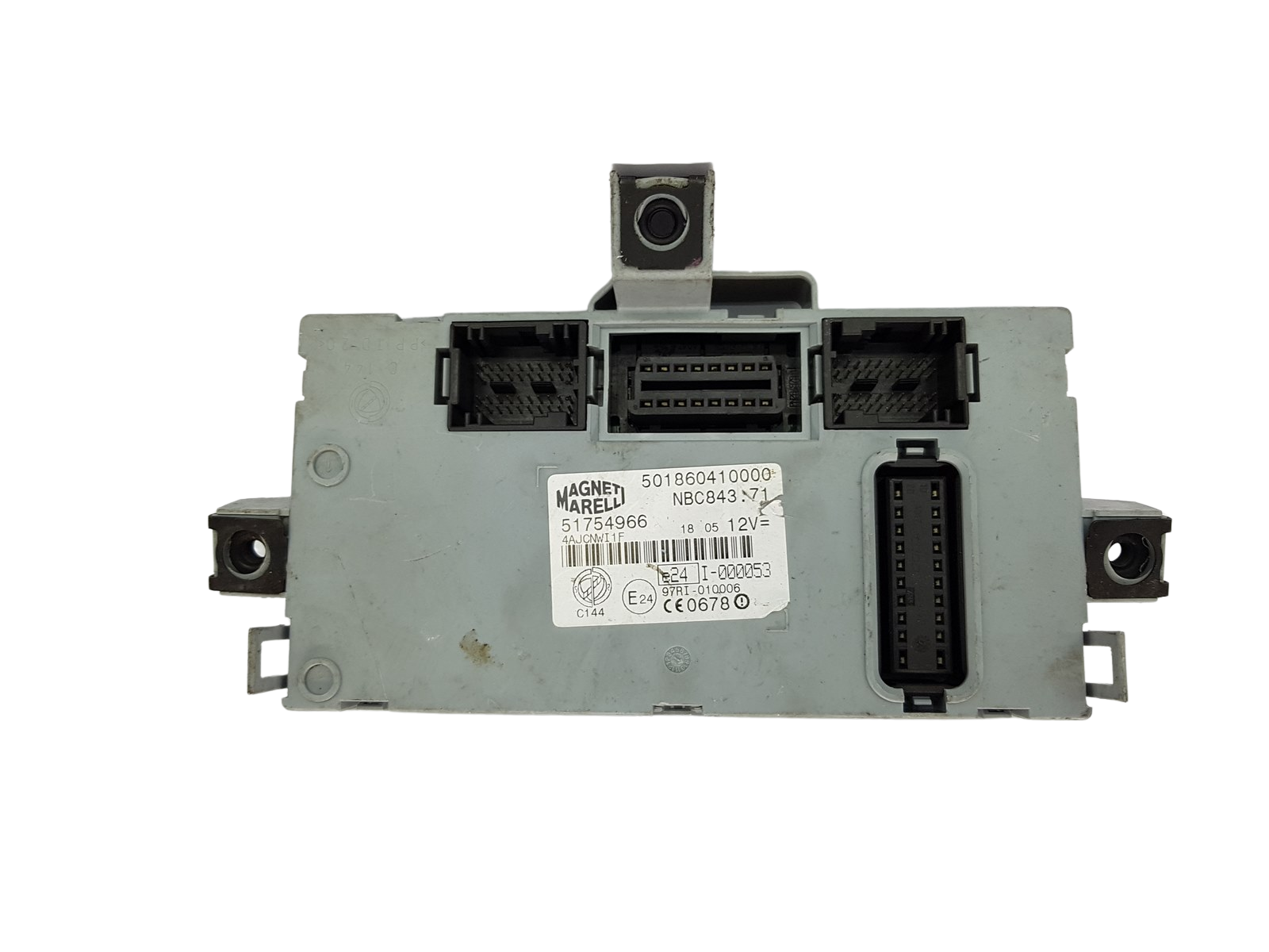 Controller BSI Fiat 51754966 501860410000 NBC843.71 Magneti Marelli 19788 main product photo
