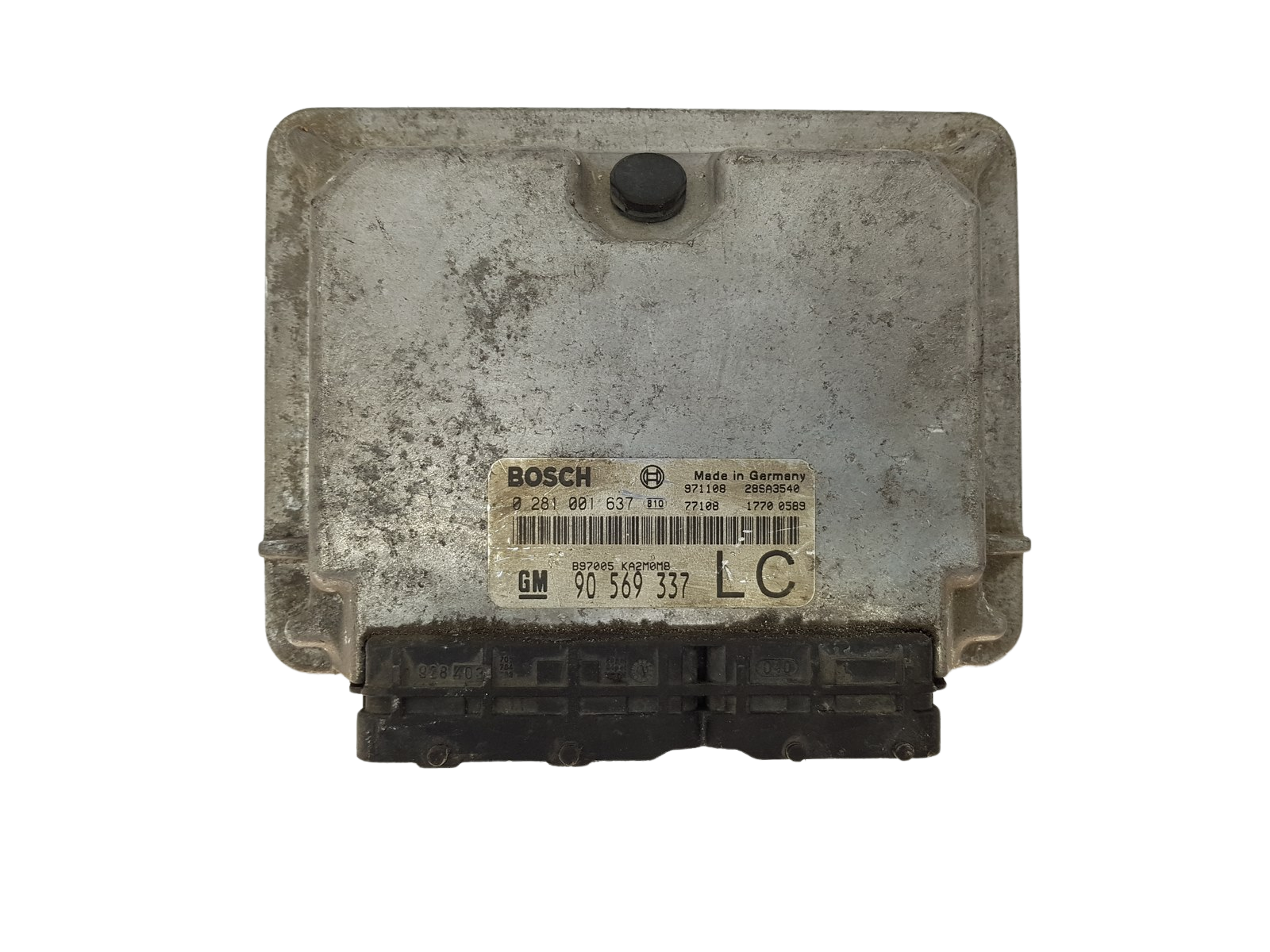 Controller 90569337LC 0281001637 B97005 Opel GM Bosch main product photo
