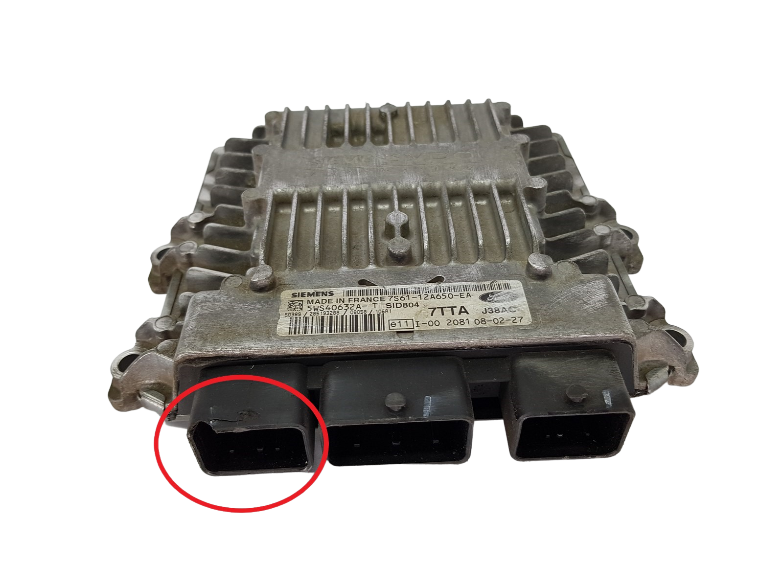 Controller 7S61-12A650-EA 5WS40632A-T SID 804 7TTA Ford Siemens 18528 main product photo