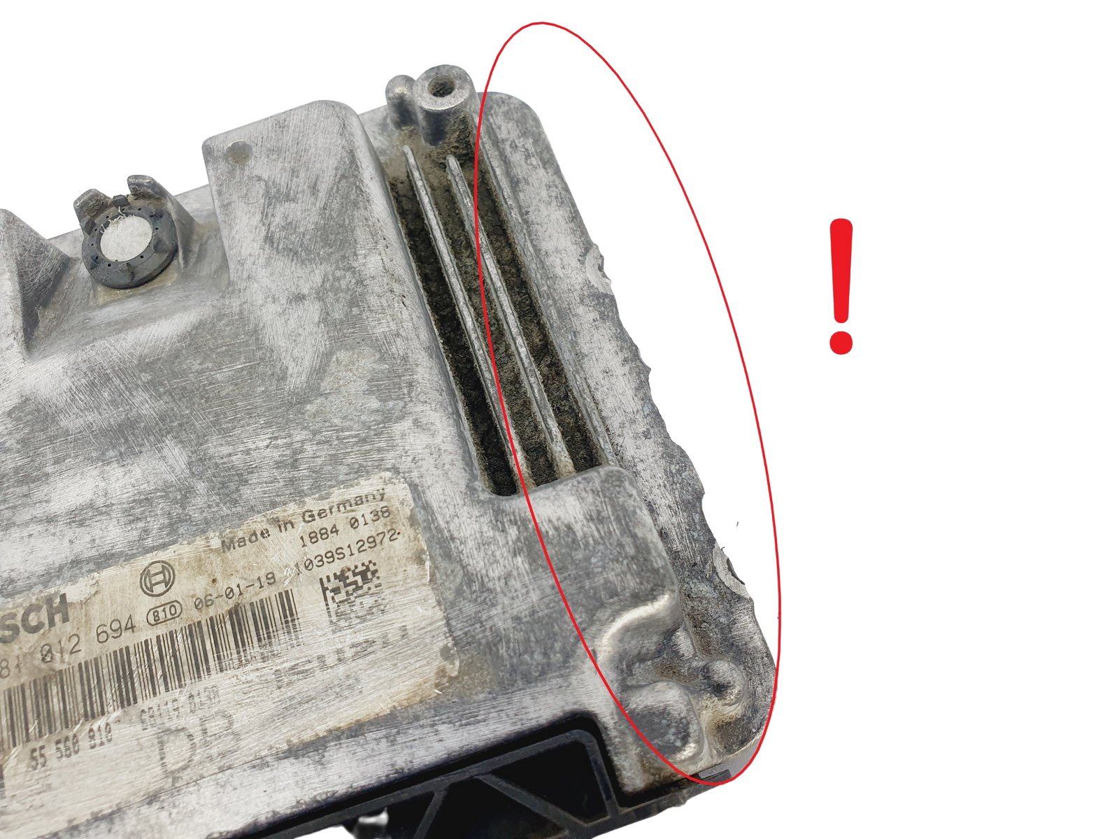 Controller Opel 55560810DB 0281012694 Bosch GM 45769 main product photo