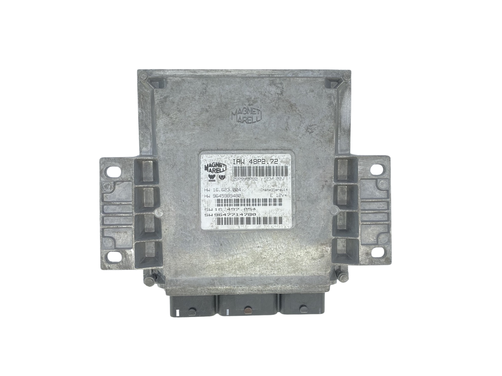 Controller 9645989480 9647714780 IAW48P2.72 PSA Magneti Marelli 57916 main product photo