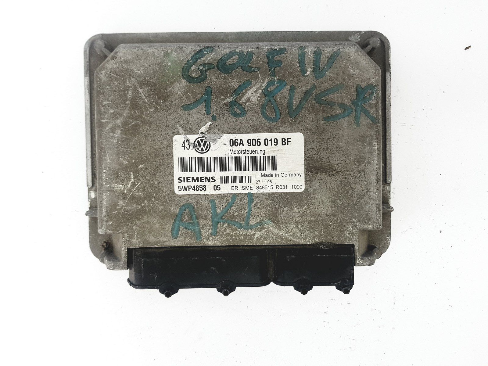 Controller 06A906019BF 5WP4858 05 VW Siemens main product photo