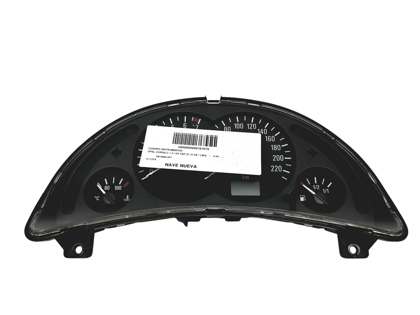 Speedometer/Instrument Cluster Opel Corsa C 09166814FL 110008988009 56577 main product photo