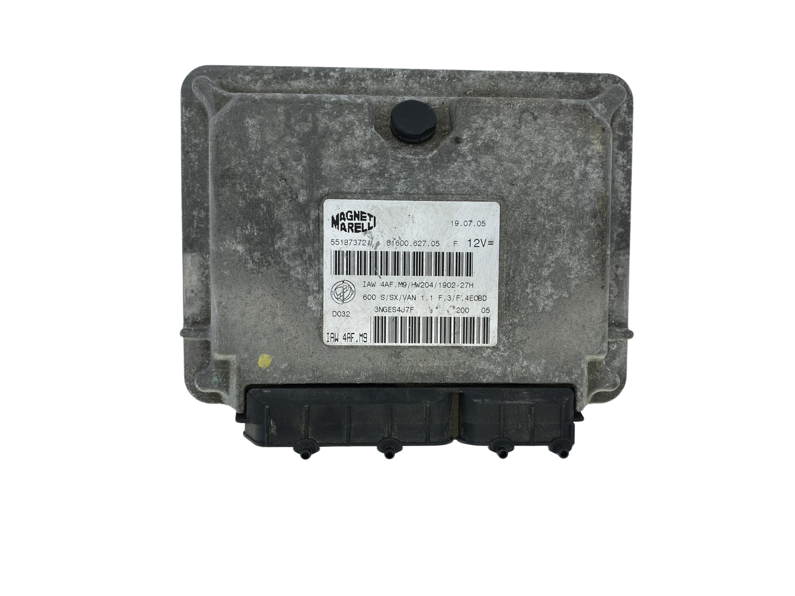 Controller IAW4AF.M9 55187372 61600.627.05 Fiat Magneti Marelli 53269 main product photo