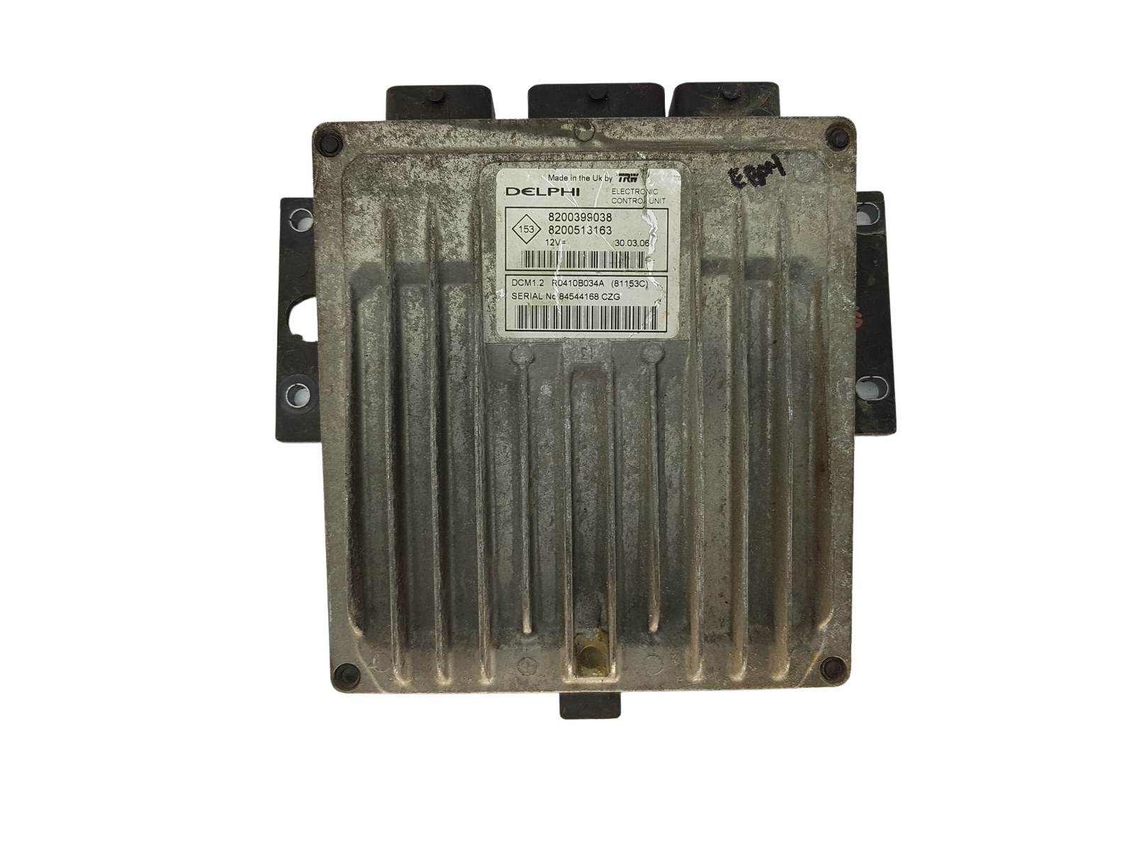 Controller 8200399038 8200513163 R0410B034A Renault Delphi 16377 main product photo