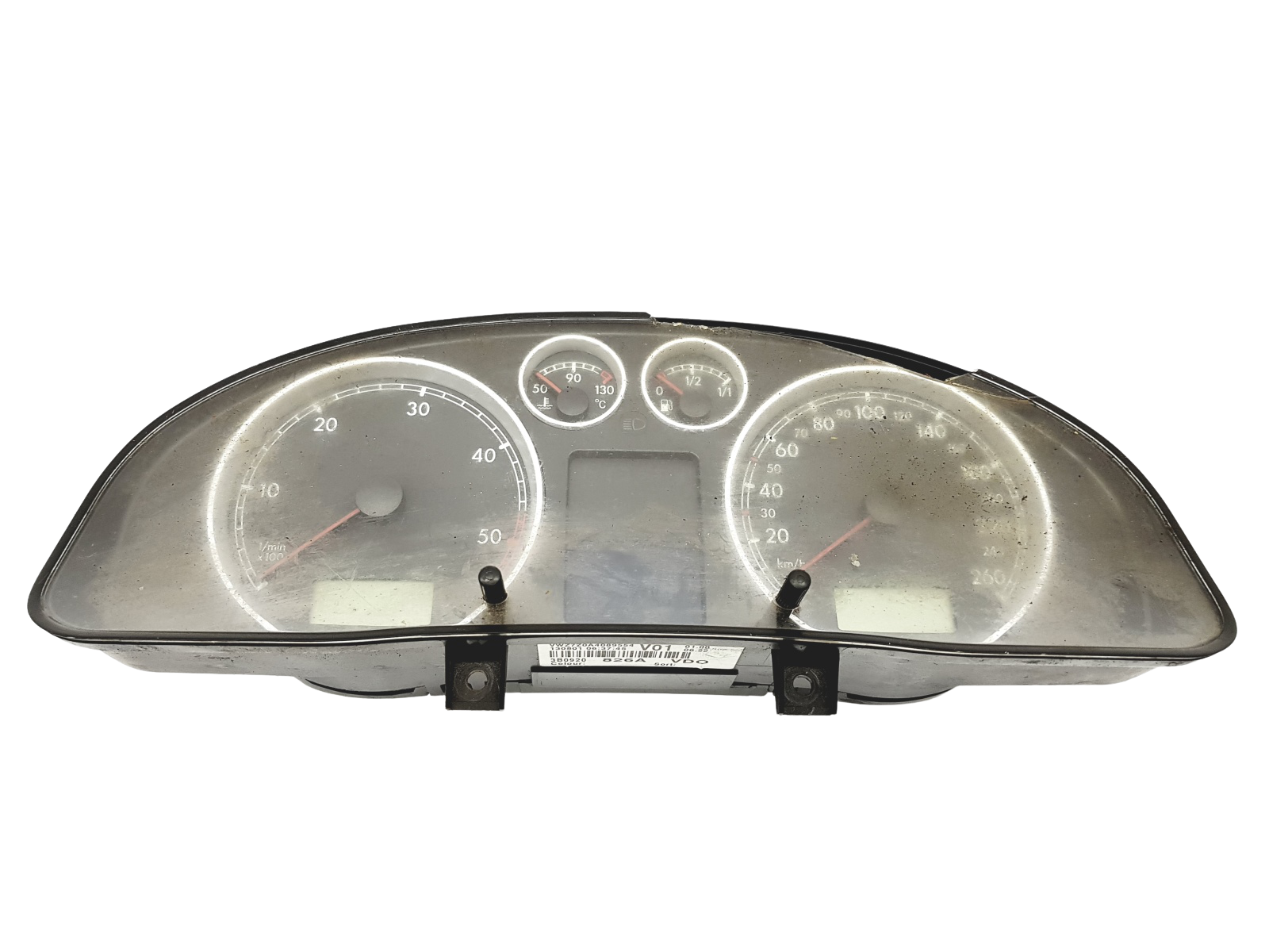 Speedometer/Instrument Cluster VW Passat 3B 3B0920826A 110080137002 VDO main product photo