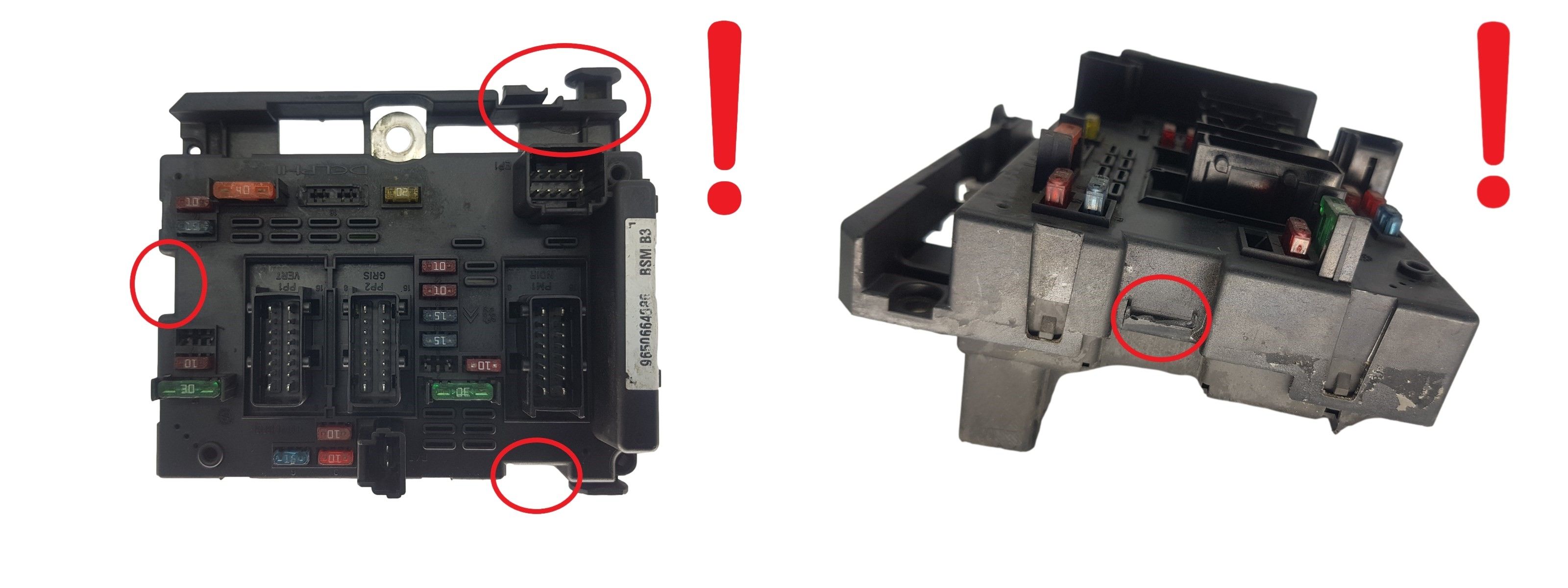 Controller BSM B3 9650664080 PSA Delphi 2086 main product photo