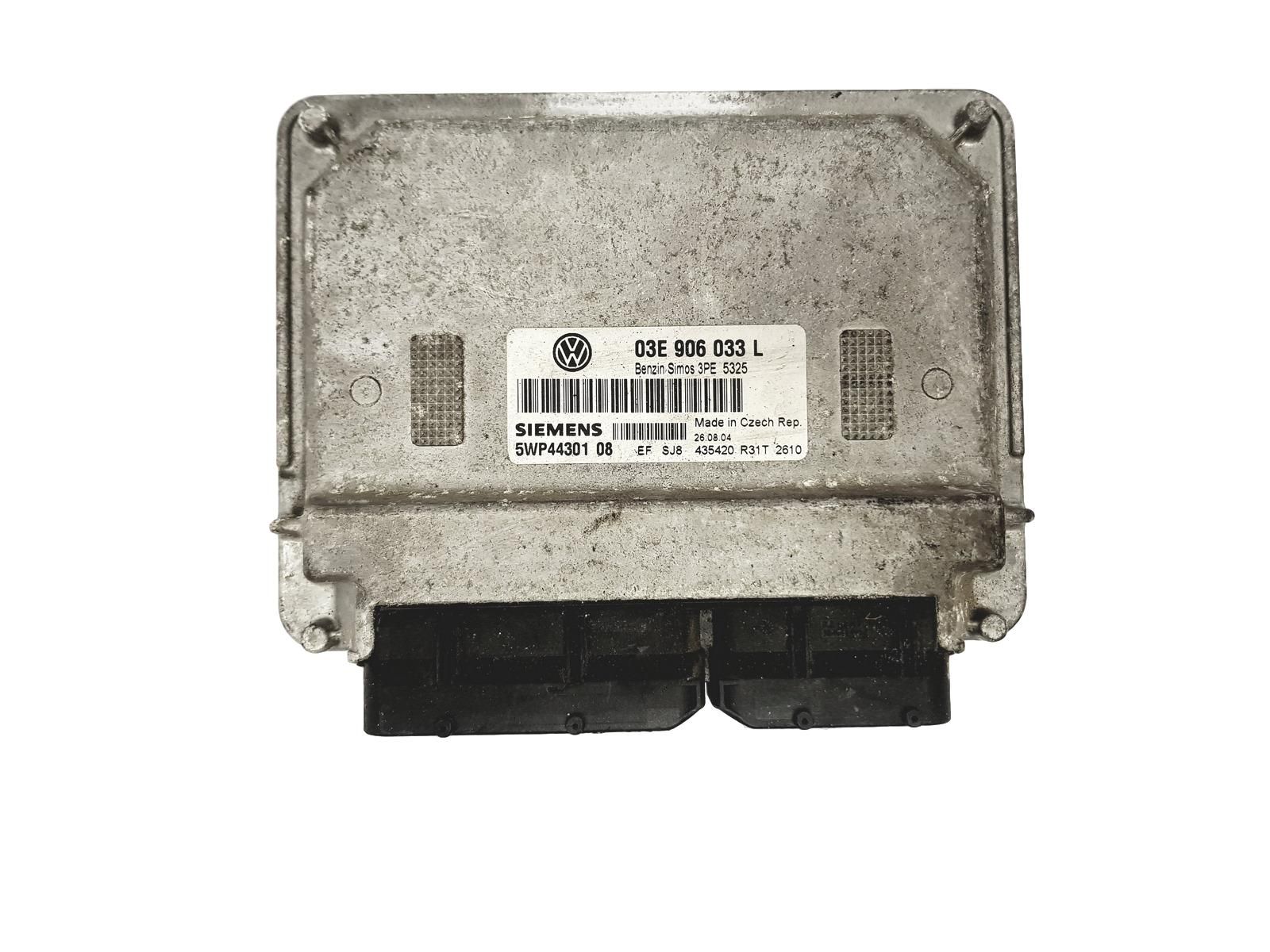 Controller 03E906033L 5WP40194 08 VW Siemens main product photo