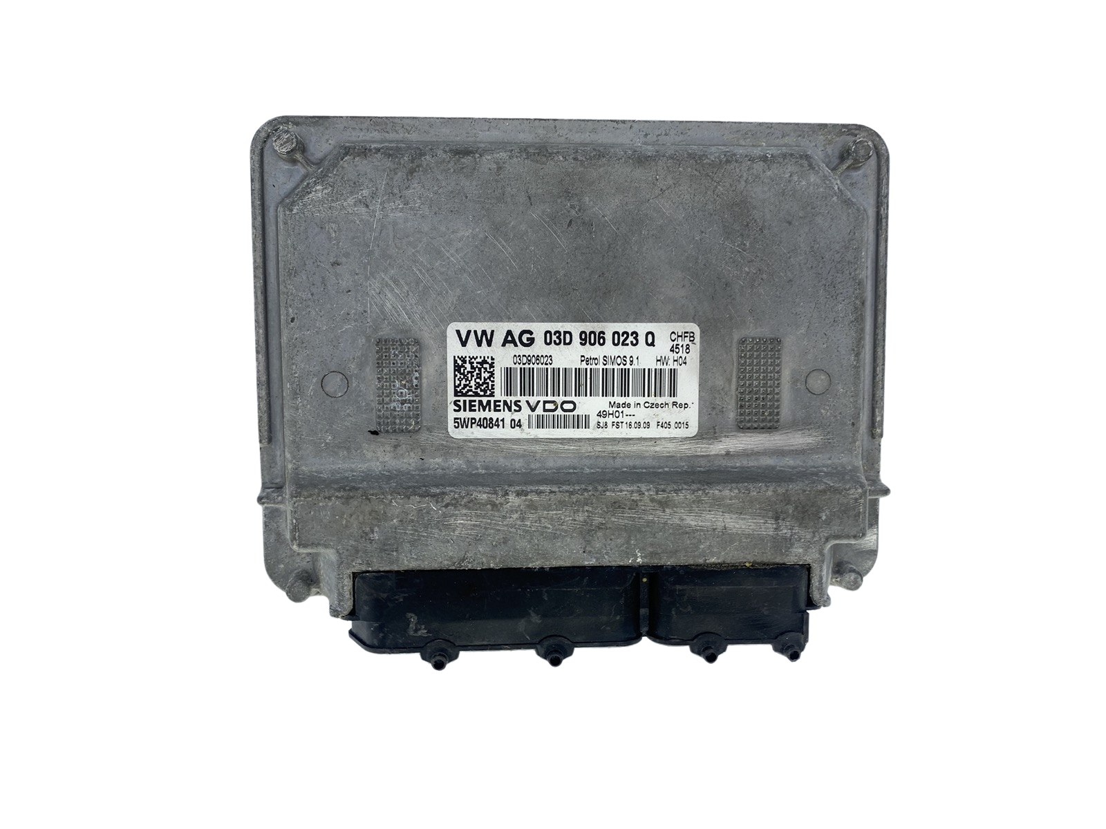 Controller 03D906023Q 5WP40841 04 Volkswagen Siemens 51021 main product photo