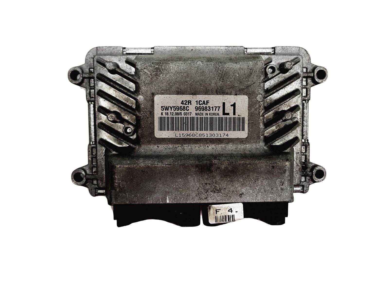 Controller 96983177 5WY5968C 42R 1CAF Chevrolet main product photo