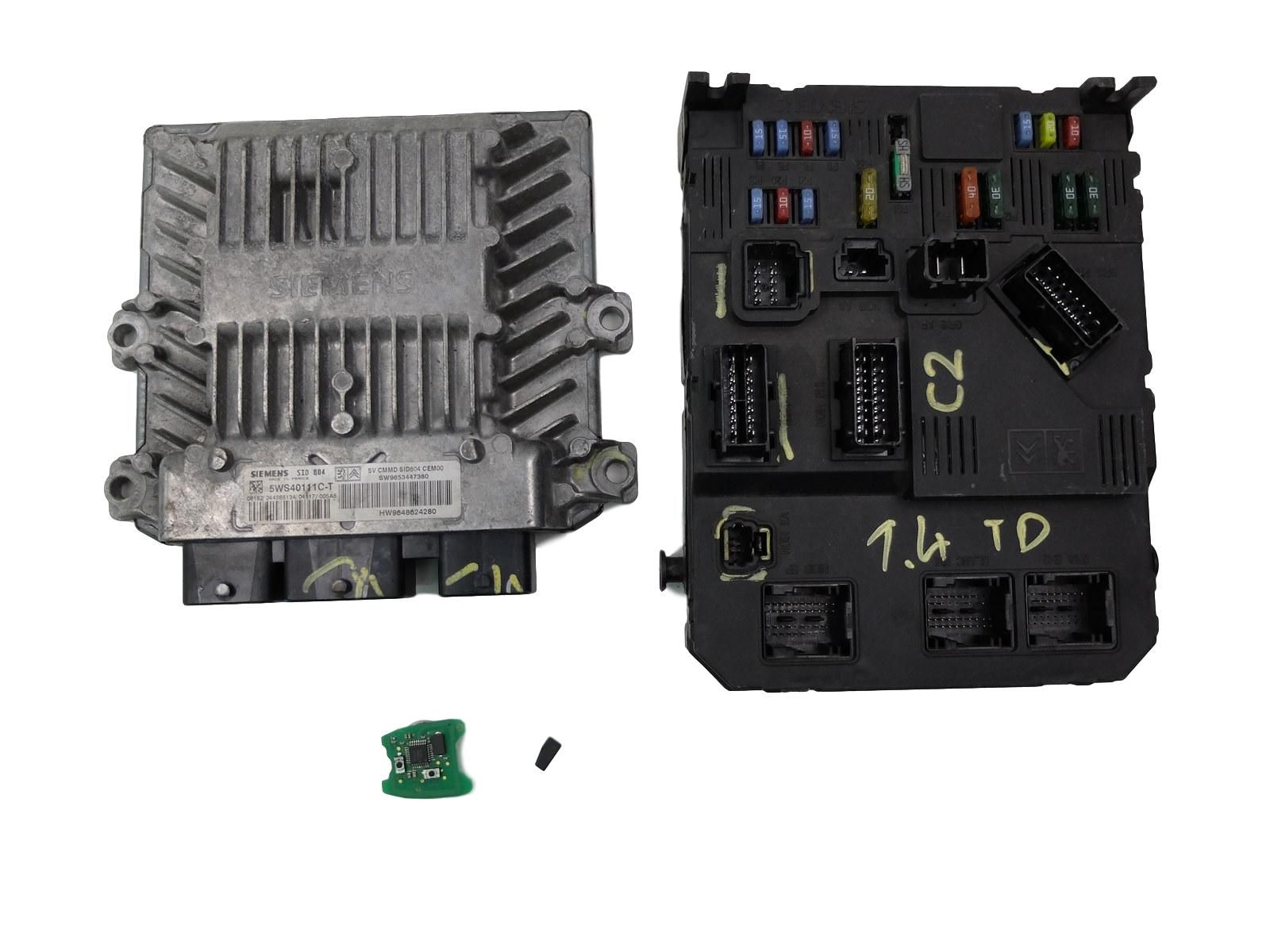Starter Kit C2 9653447380 9652474380 1,4 HDI Citroen Siemens main product photo