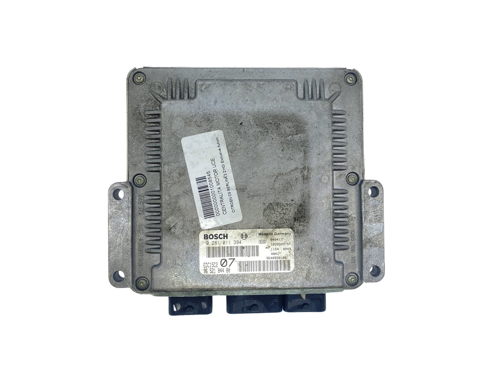 Controller 0281011394 9652184480 9640938180 PSA Bosch 62985 main product photo