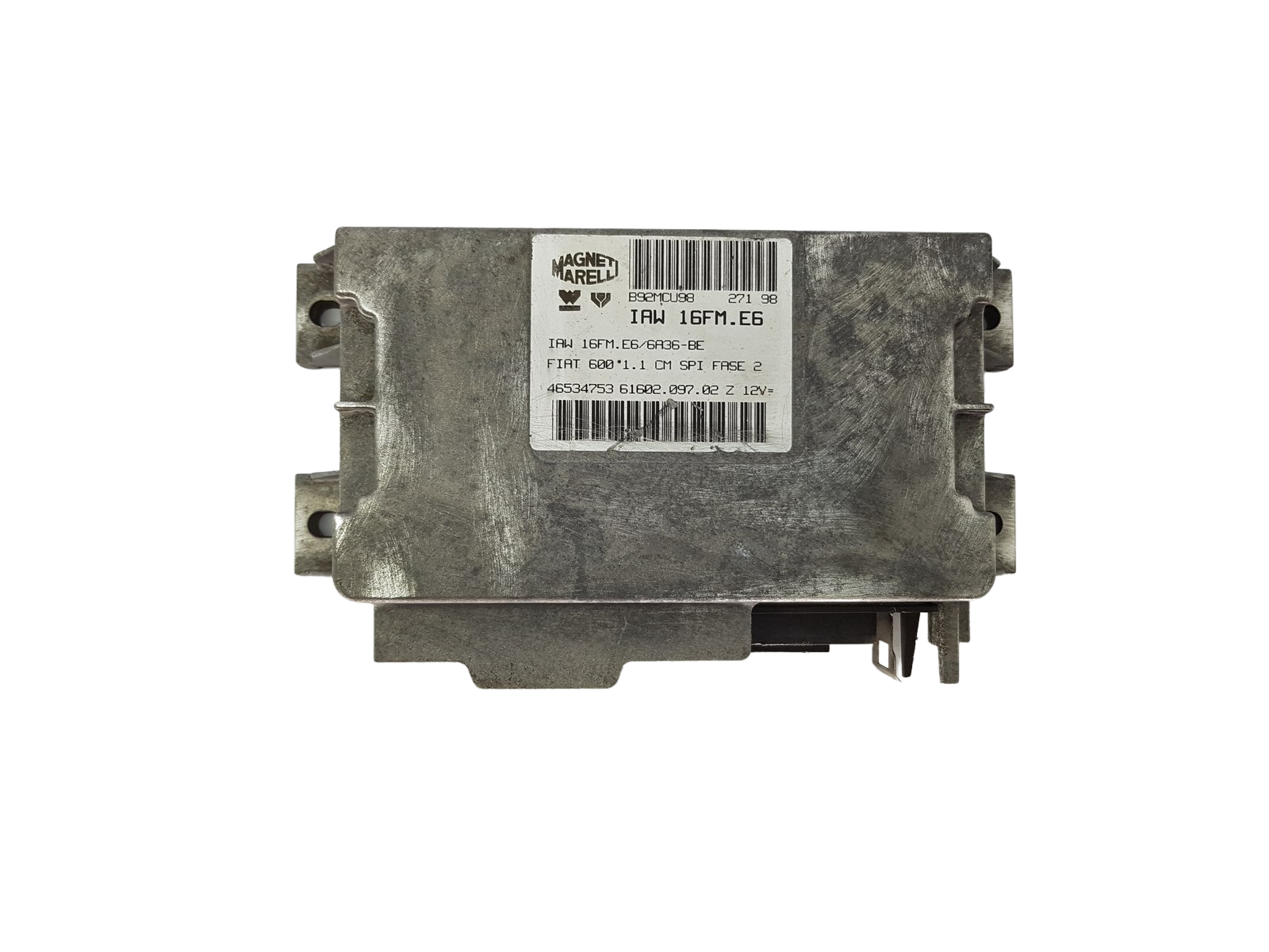 Controller IAW16FM.E6 46534753 61602.097.02 Fiat Magneti Marelli 17922 main product photo