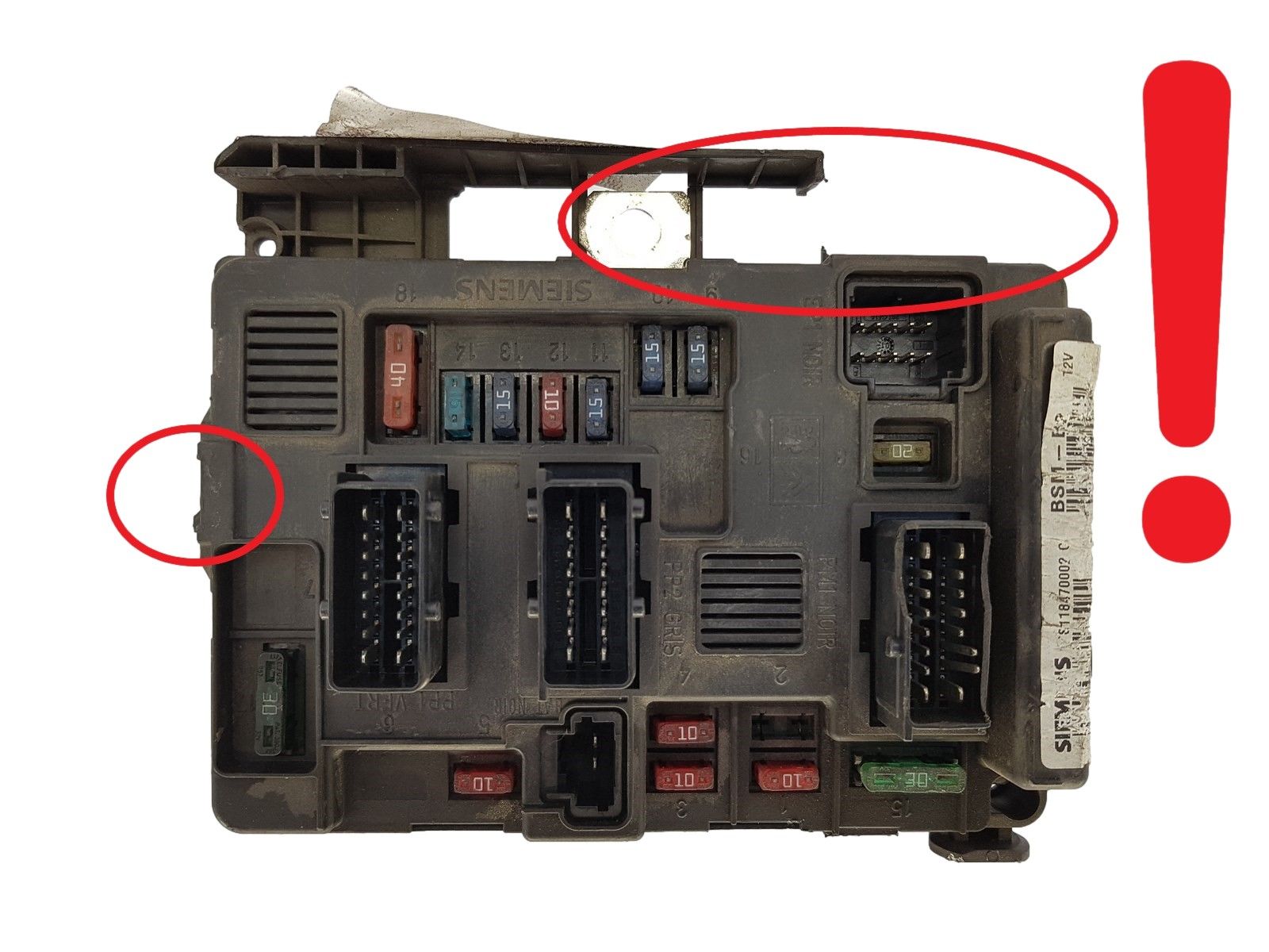 Controller BSM-B2 9643498980 S118470002C PSA Siemens 1282 main product photo