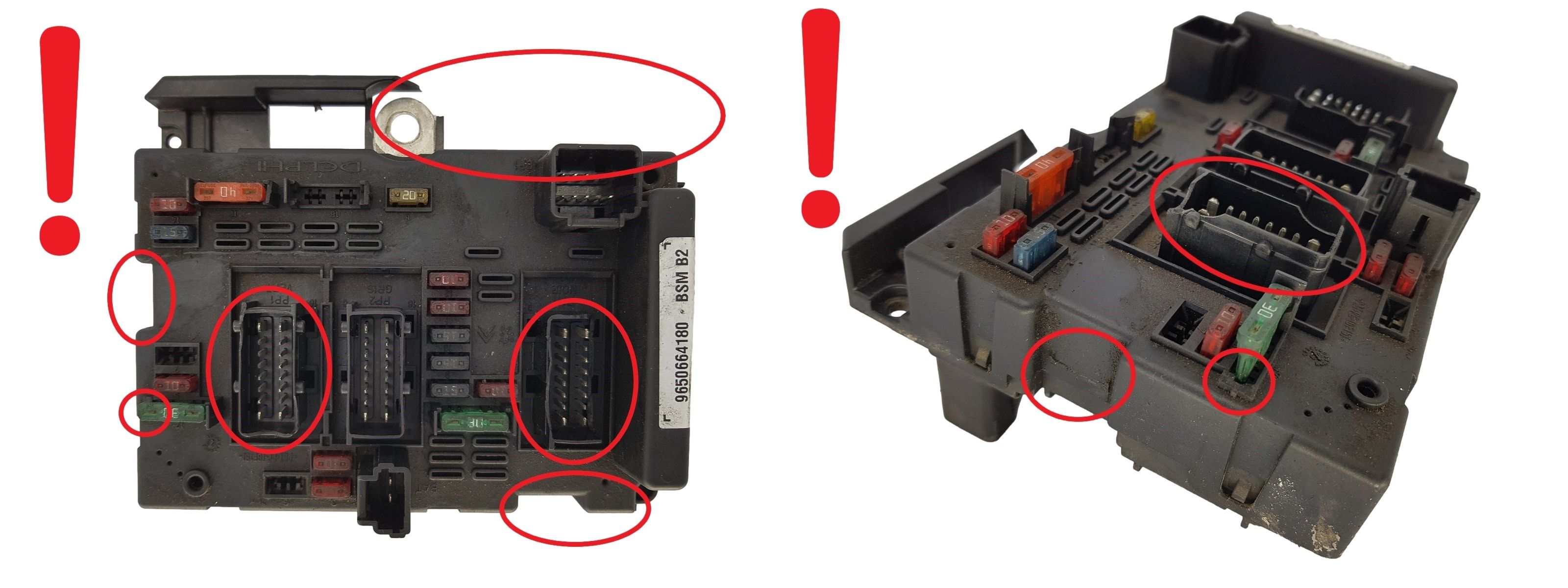 Controller BSM B2 9650664180 PSA Delphi 1650 main product photo