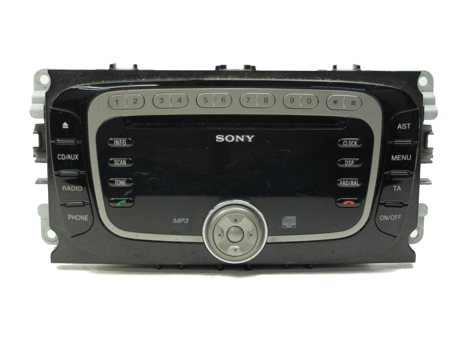 Radio Cd Mp3 Player Ford Focus 7M5T-18C939-EF CDX-FS307EF Sony main product photo
