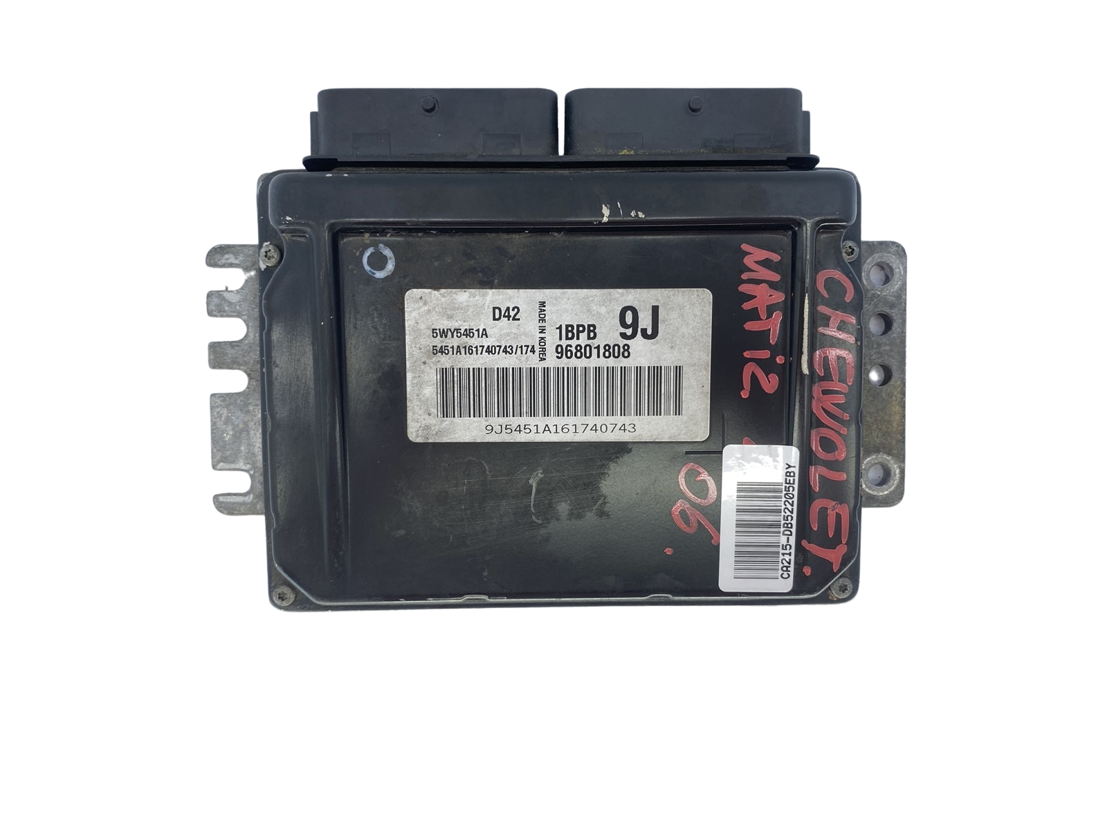 Controller 5WY5451A 96801808 D42 Chevrolet Kemsco 52205 main product photo