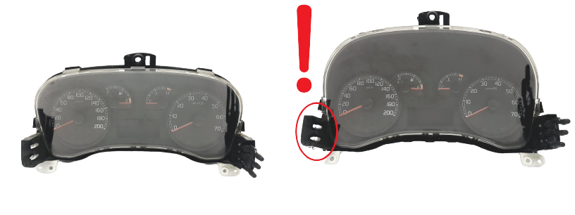 Speedometer/Instrument Cluster Fiat Doblo 51761688 503001450500 54710 main product photo