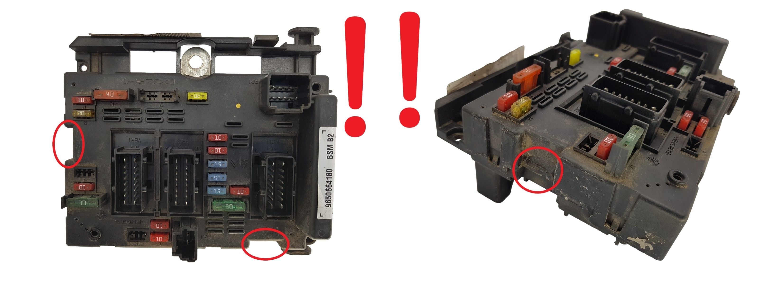 Controller BSM B2 9650664180 PSA Delphi 1373 main product photo