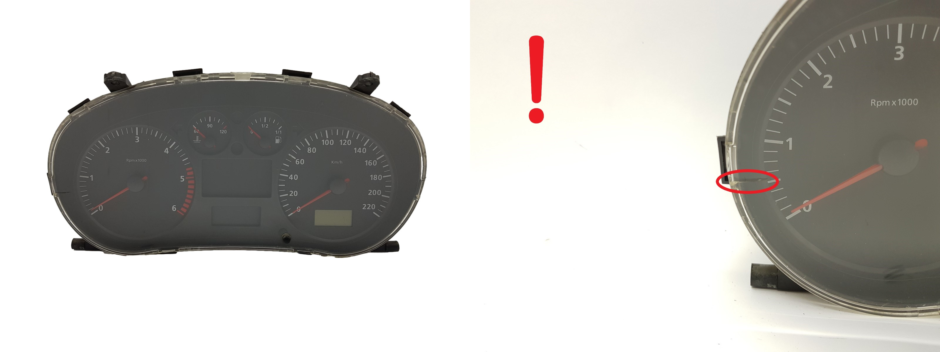 Speedometer/Instrument Cluster Seat Ibiza 6K0920850C 3118 main product photo