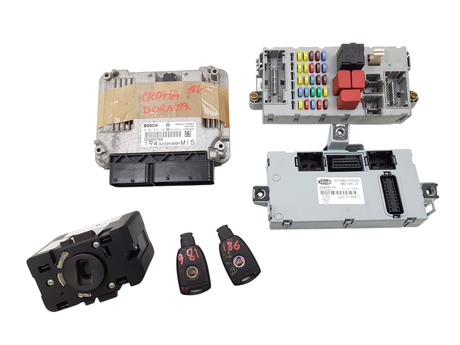 Starter Kit Fiat Croma 55202700 46846744 0071748840 1.9 JTD main product photo