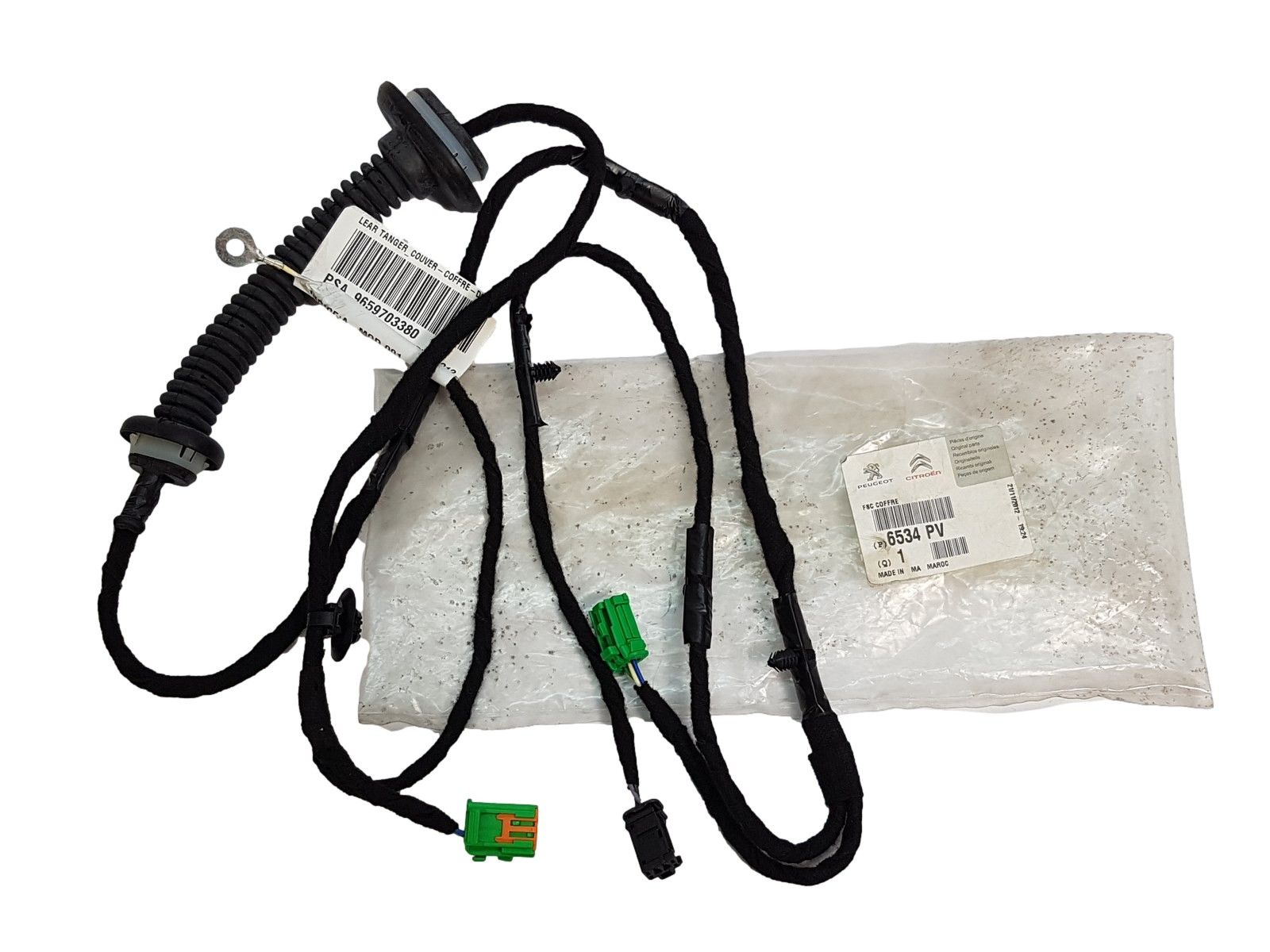 Light Wiring System Rear New Original Citroen Peugeot 6534PV main product photo