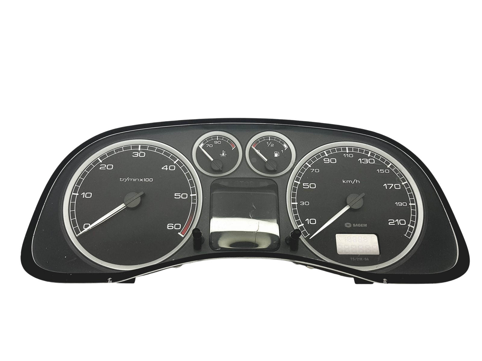 Speedometer/Instrument Cluster Peugeot 307 9651299680 E 01 55512 main product photo