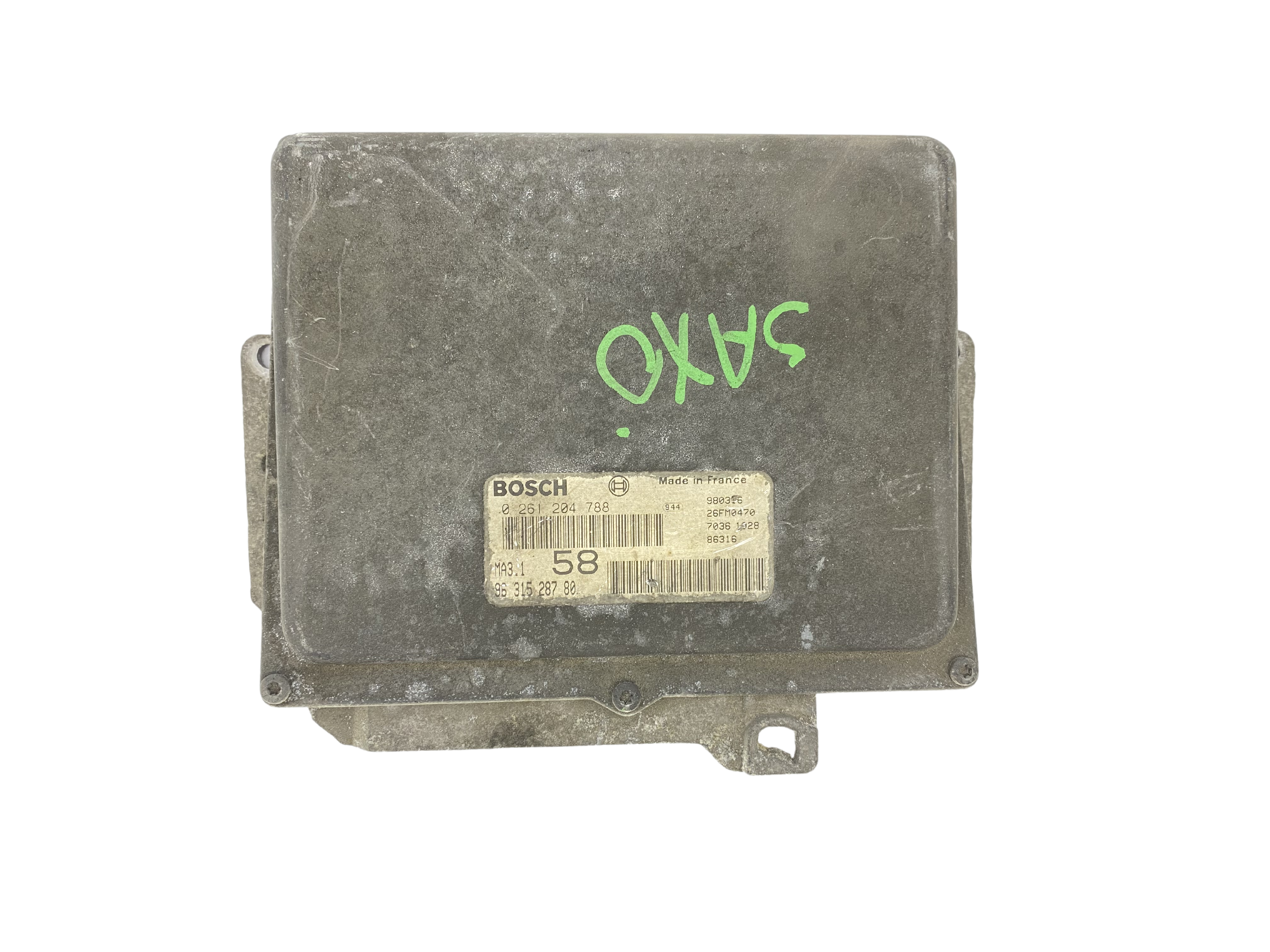 Controller 0261204788 9631528780 PSA Bosch 57477 main product photo