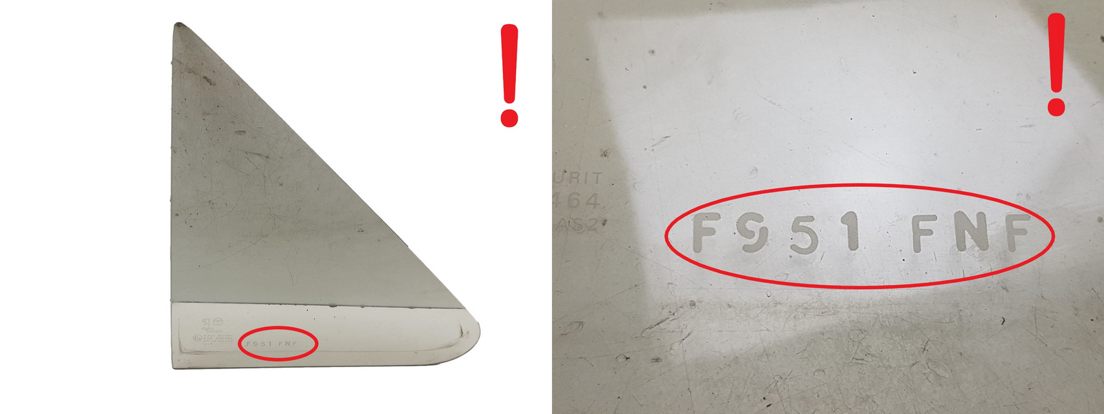 Door Window Left Rear Peugeot 405 AS2 main product photo