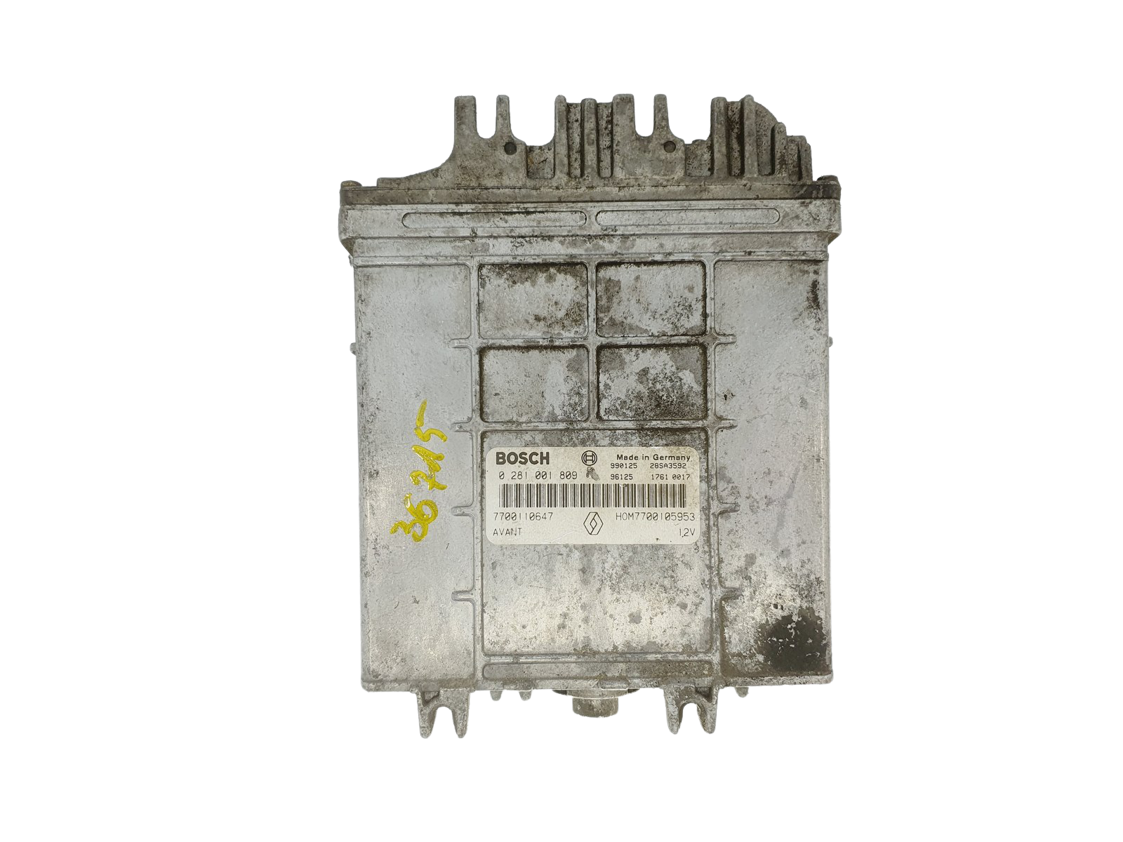 Controller 0281001809 7700110647 7700105953 Renault Bosch 36715 main product photo