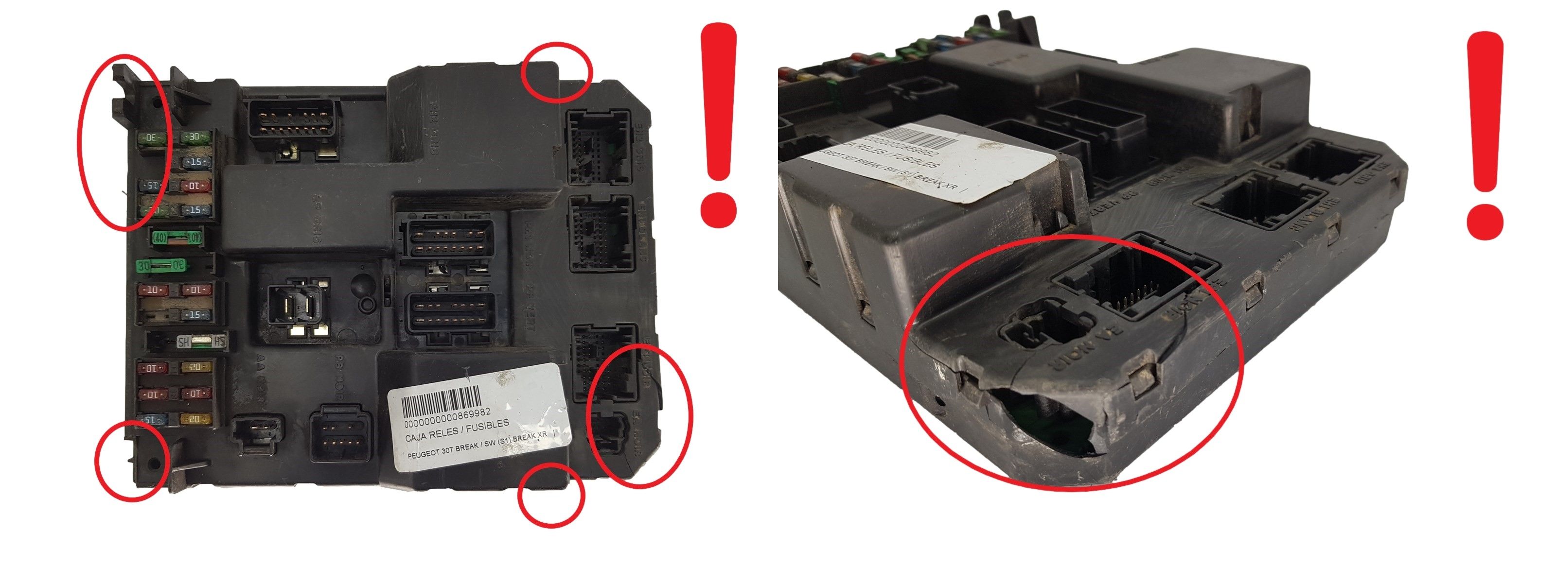 Controller BSI K02-00 9651197080 9651197780 PSA Valeo 2192 main product photo