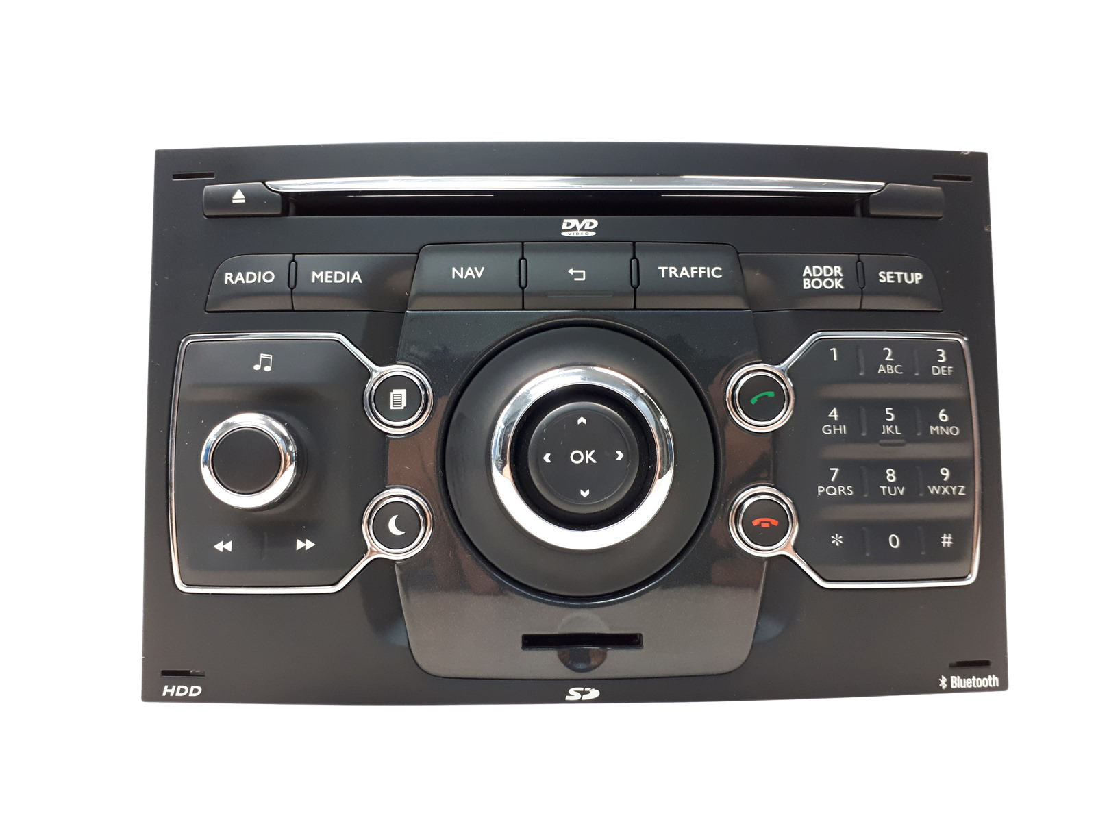 Car Radio Navi DVD SD Bluetooth Peugeot 5008 98016872XT BE6467 main product photo