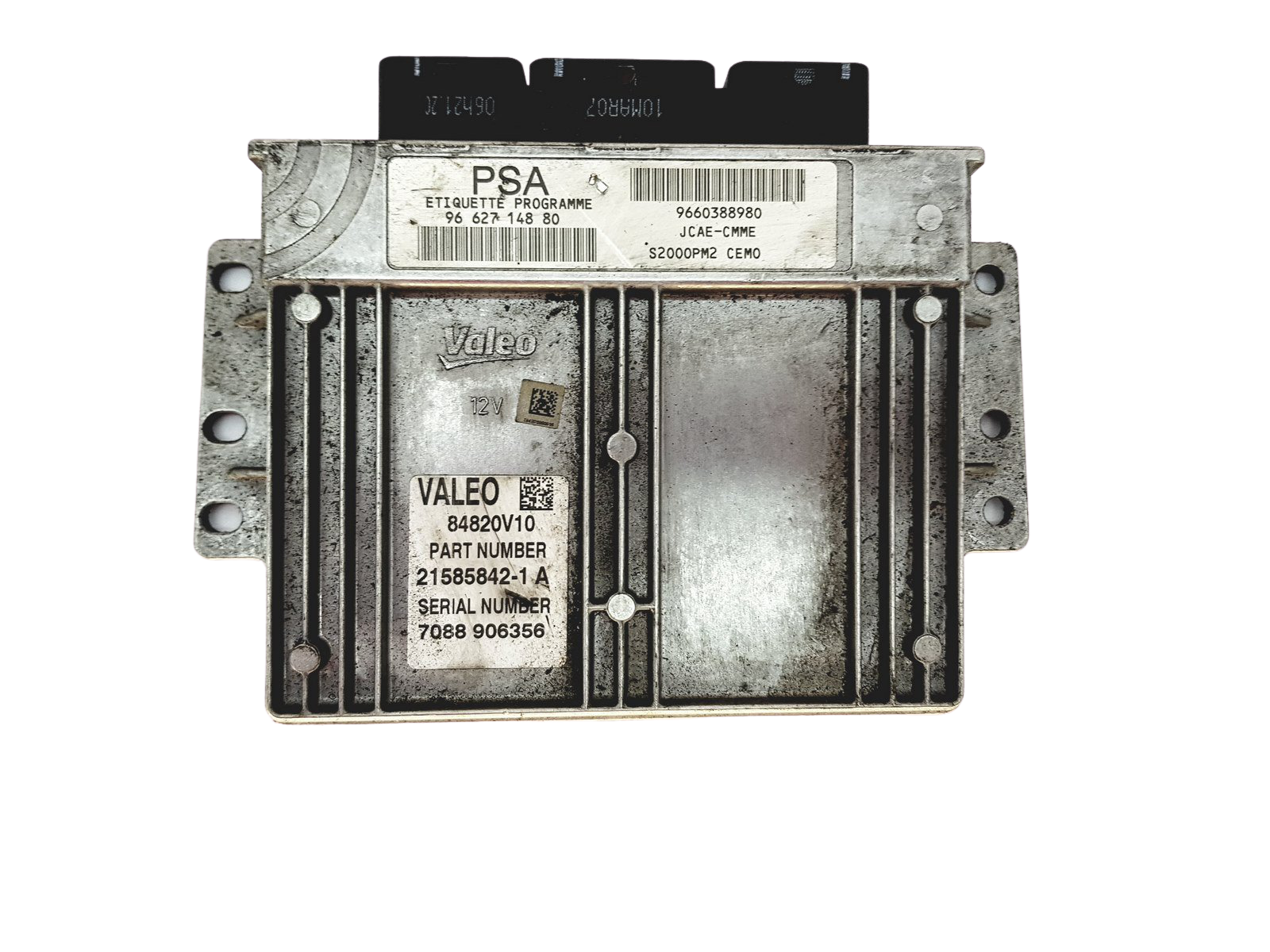 Controller 9662714880 9660388980 21585842-1A PSA Valeo 27939 main product photo