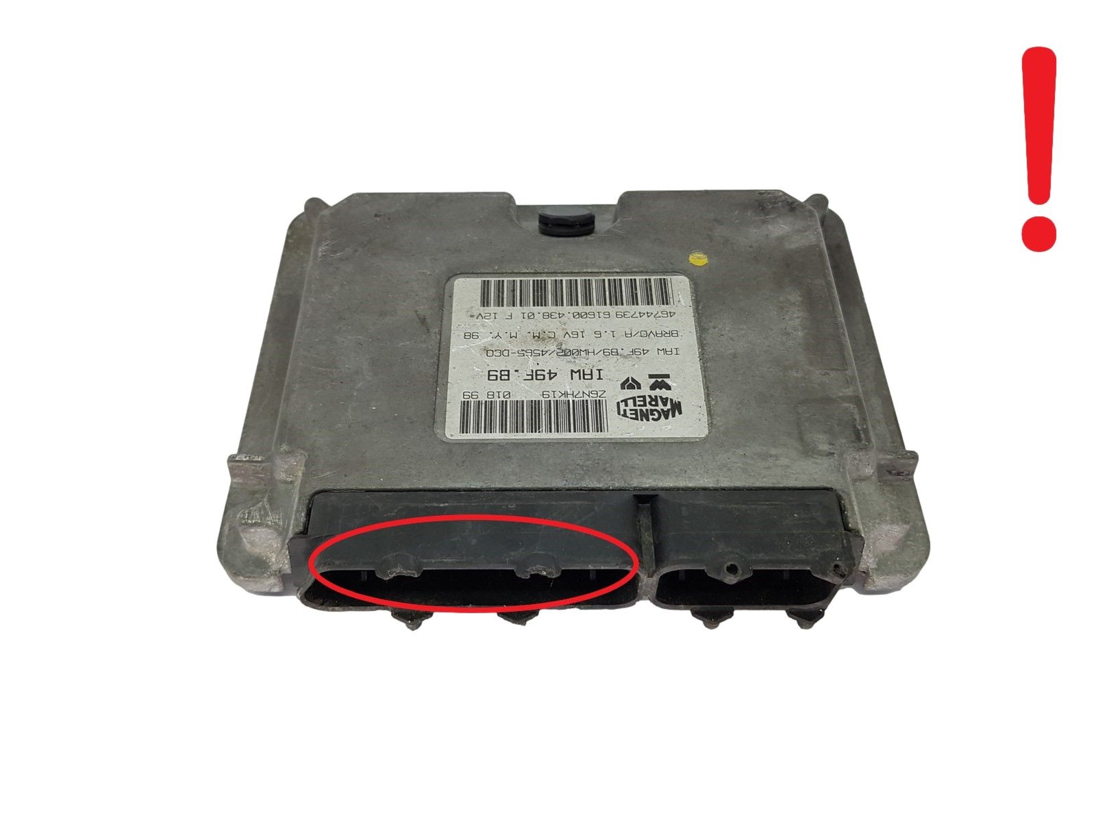 Controller IAW49F.B9 46744739 61600.438.01 Fiat Magneti Marelli 17714 main product photo