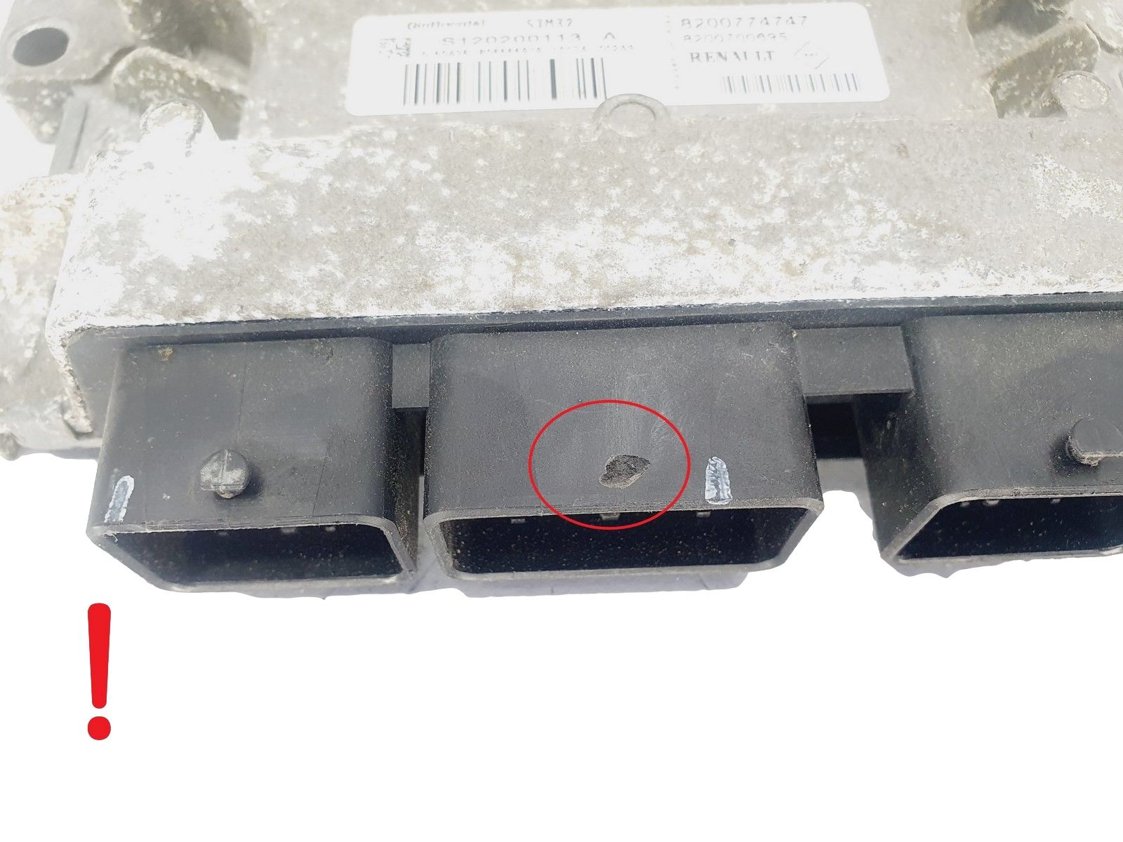 Controller S120200113A 8200774747 8200700695 Renault 43793 main product photo