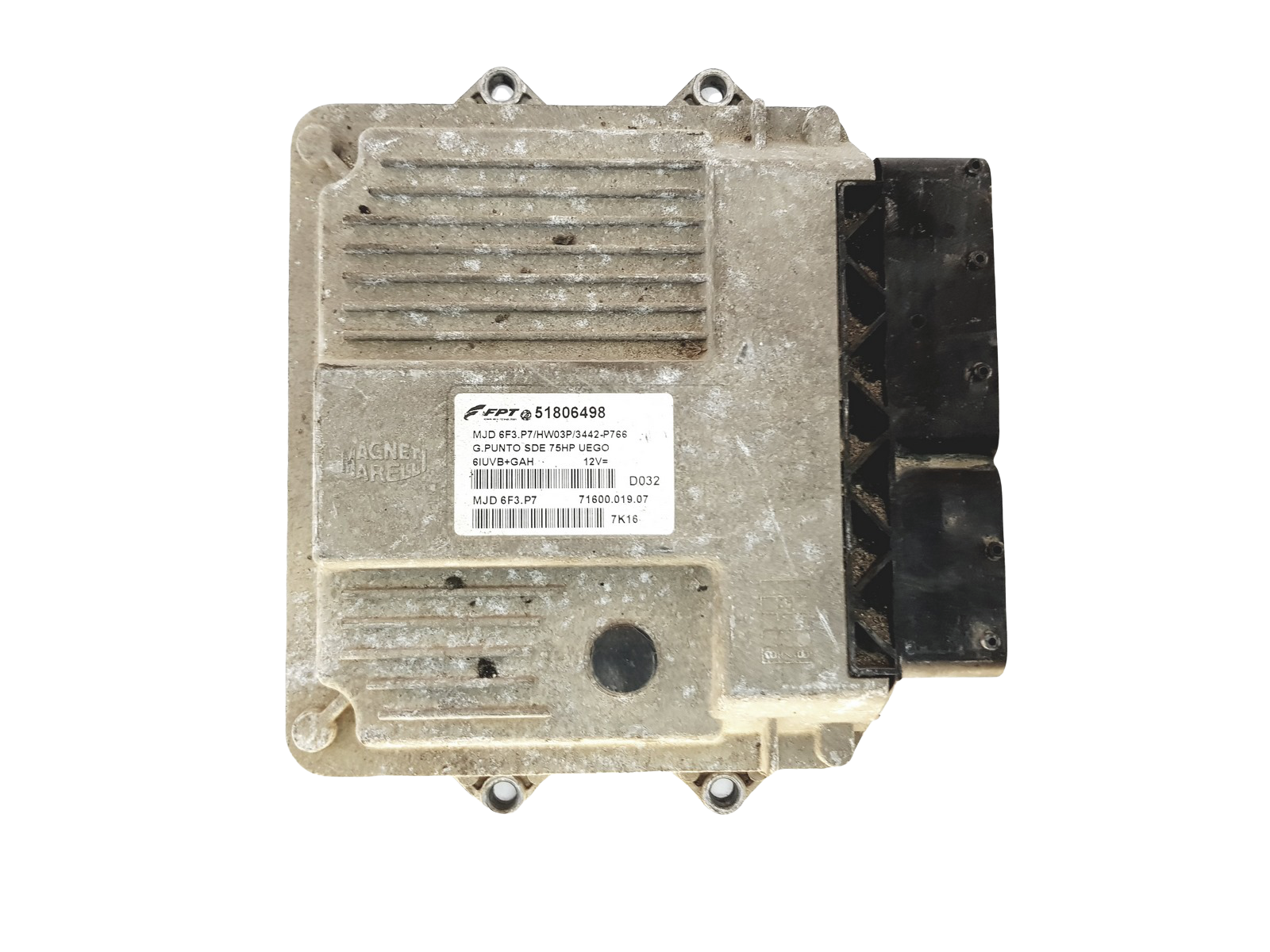 Controller Fiat MJD6F3.P7 51806498 71600.019.07 Magneti Marelli 22121 main product photo