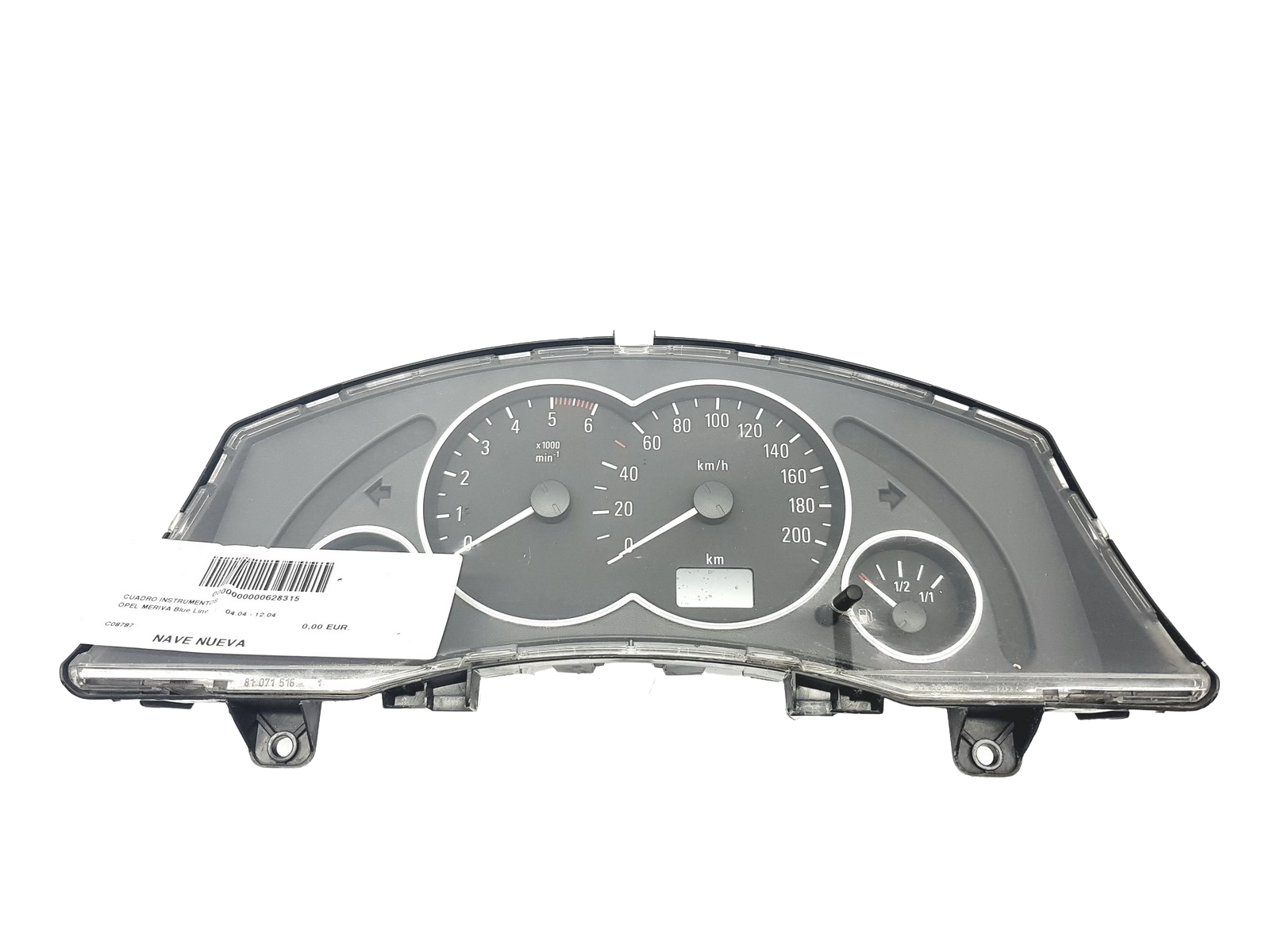 Speedometer/Instrument Cluster Opel Meriva 13173381XT 110080162026 57484 main product photo