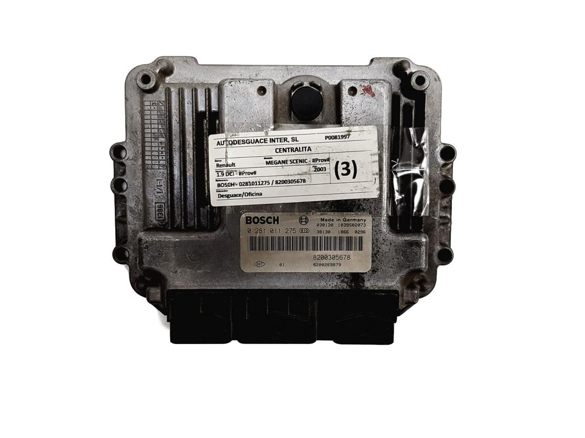 Controller 0281011275 8200305678 8200269879 Renault Bosch 10437 main product photo