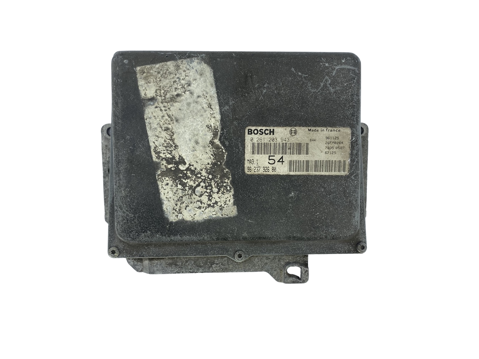 Controller 0261203943 9623792680 MA3.1 PSA Bosch 50954 main product photo