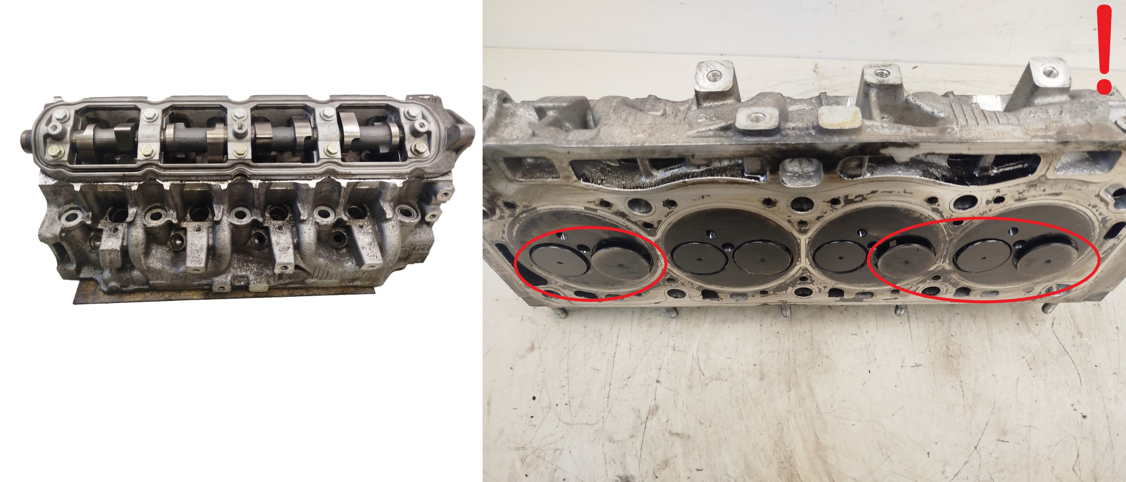 Cylinder Head Renault 1.9 DCI F9Q732 4954 7701474073 main product photo