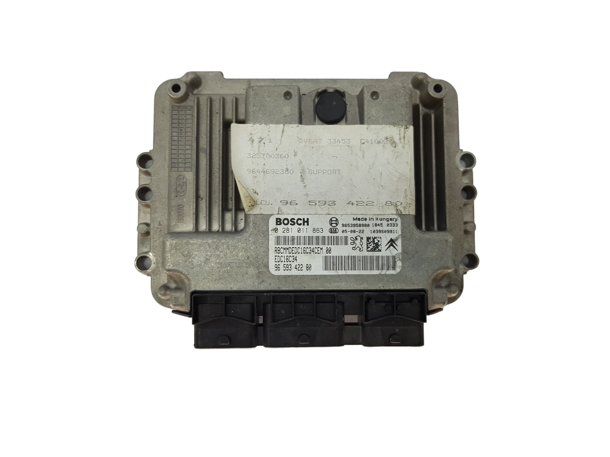 Controller 0281011863 9659342280 9653958980 PSA Bosch 16404 main product photo