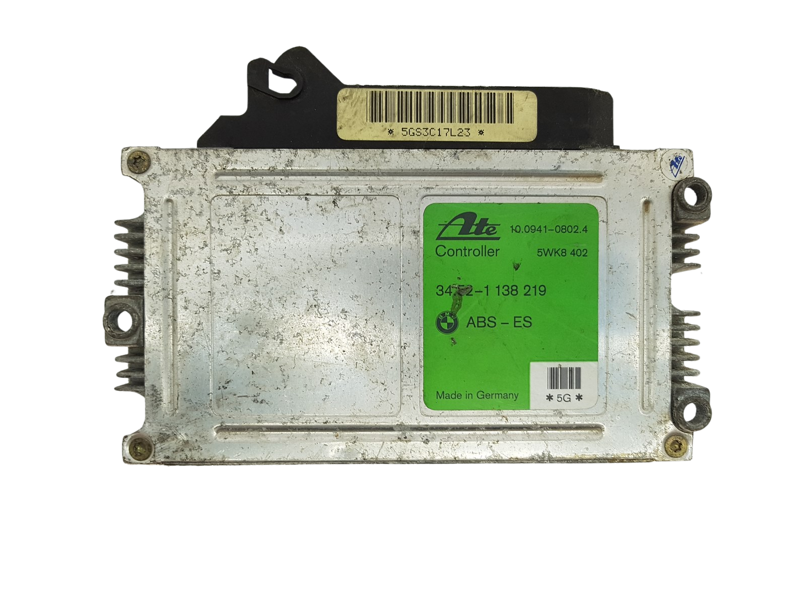 Controller ABS 34.52-1138219 5WK8402 10.0941-0802.4 BMW ATE 15120 main product photo