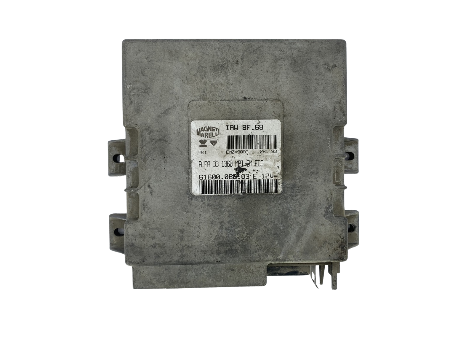 Engine Controller 61600.088.03E IAW8F.68 Alfa Romeo 51930 main product photo
