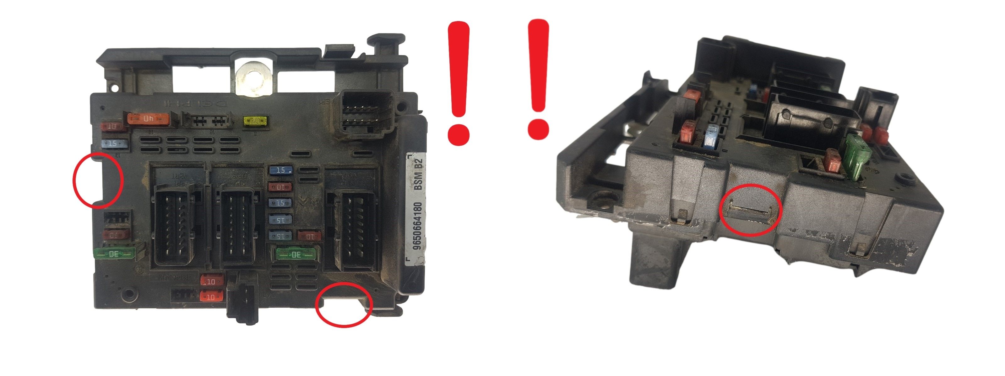 Controller BSM B2 9650664180 PSA Delphi 1814 main product photo