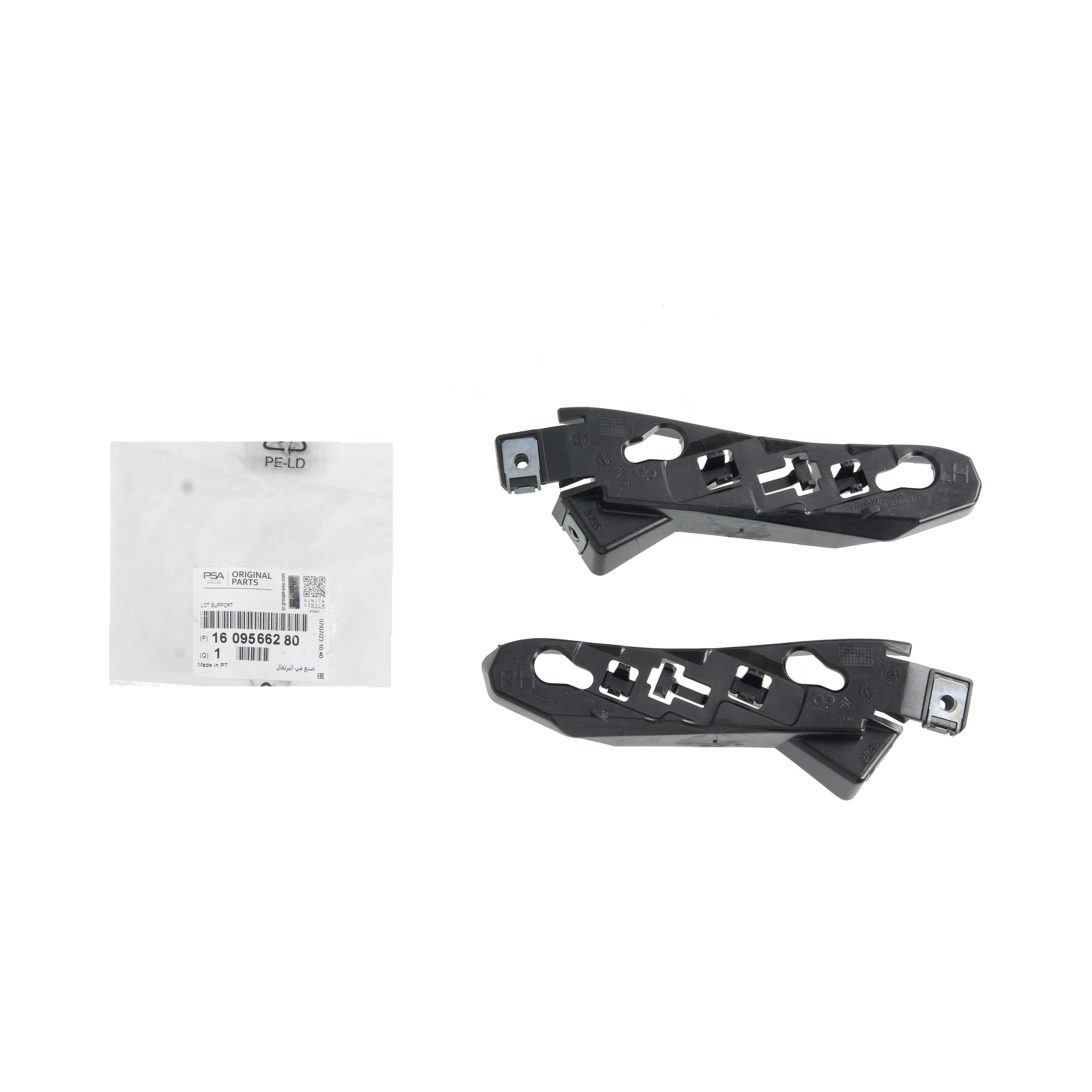 Bumper Fixing Original 1609566280 Citroen Peugeot main product photo