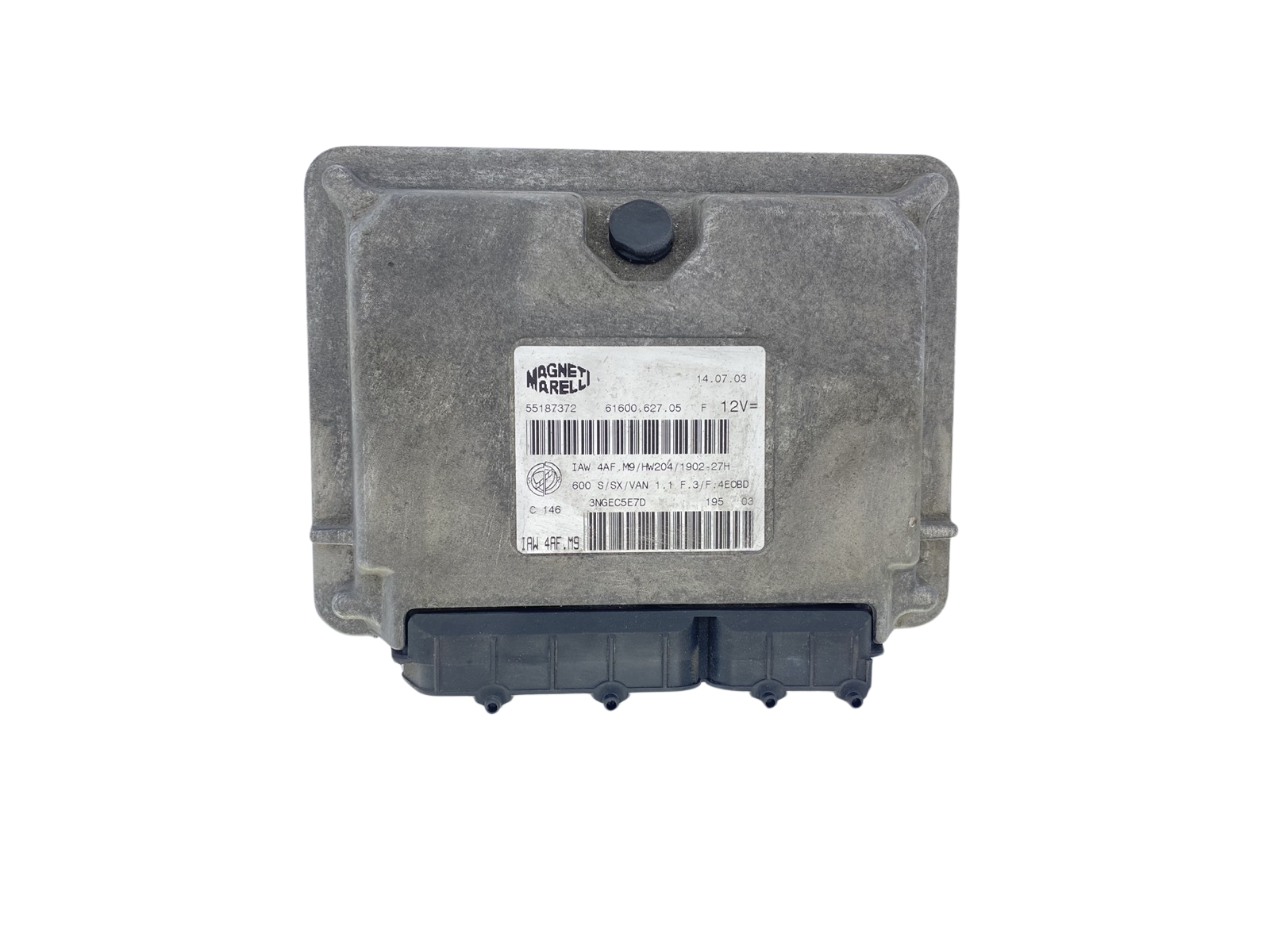 Controller IAW4AF.M9 55187372 61600.627.05 Fiat Magneti Marelli 61514 main product photo