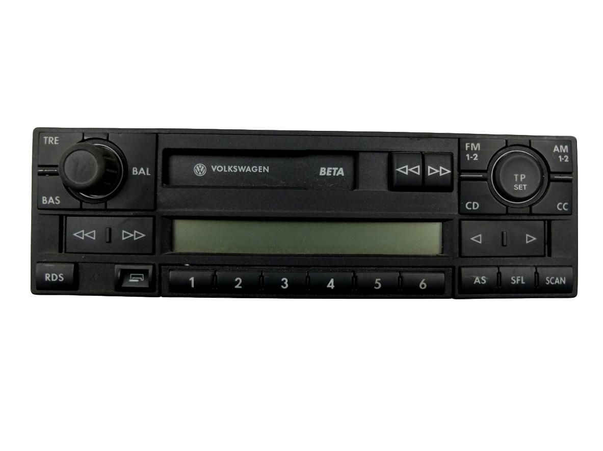 Radio Cassette Player Volkswagen 1J0035152F 7649234360 Beta Blaupunkt main product photo