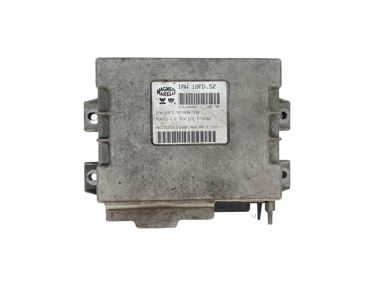 Controller IAW18FD.5Z 46531218 61600.404.00 Fiat Magneti Marelli 56826 main product photo